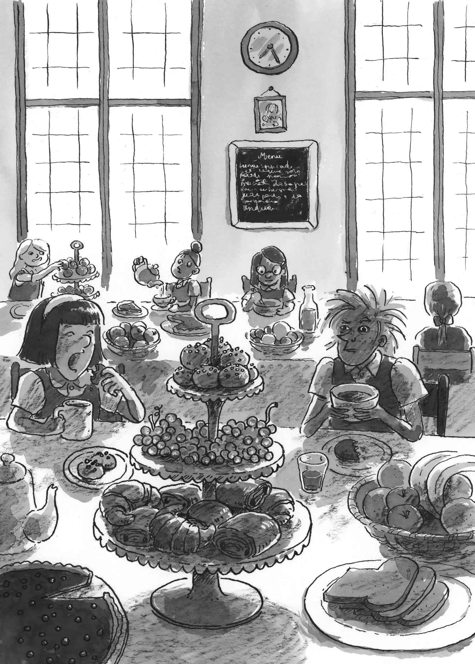 Perfidie & Viennoiseries - Une enquête de Wilhelmina Picpus - dès 9 ans - Roman - 9782095043582 - page-interieure 00