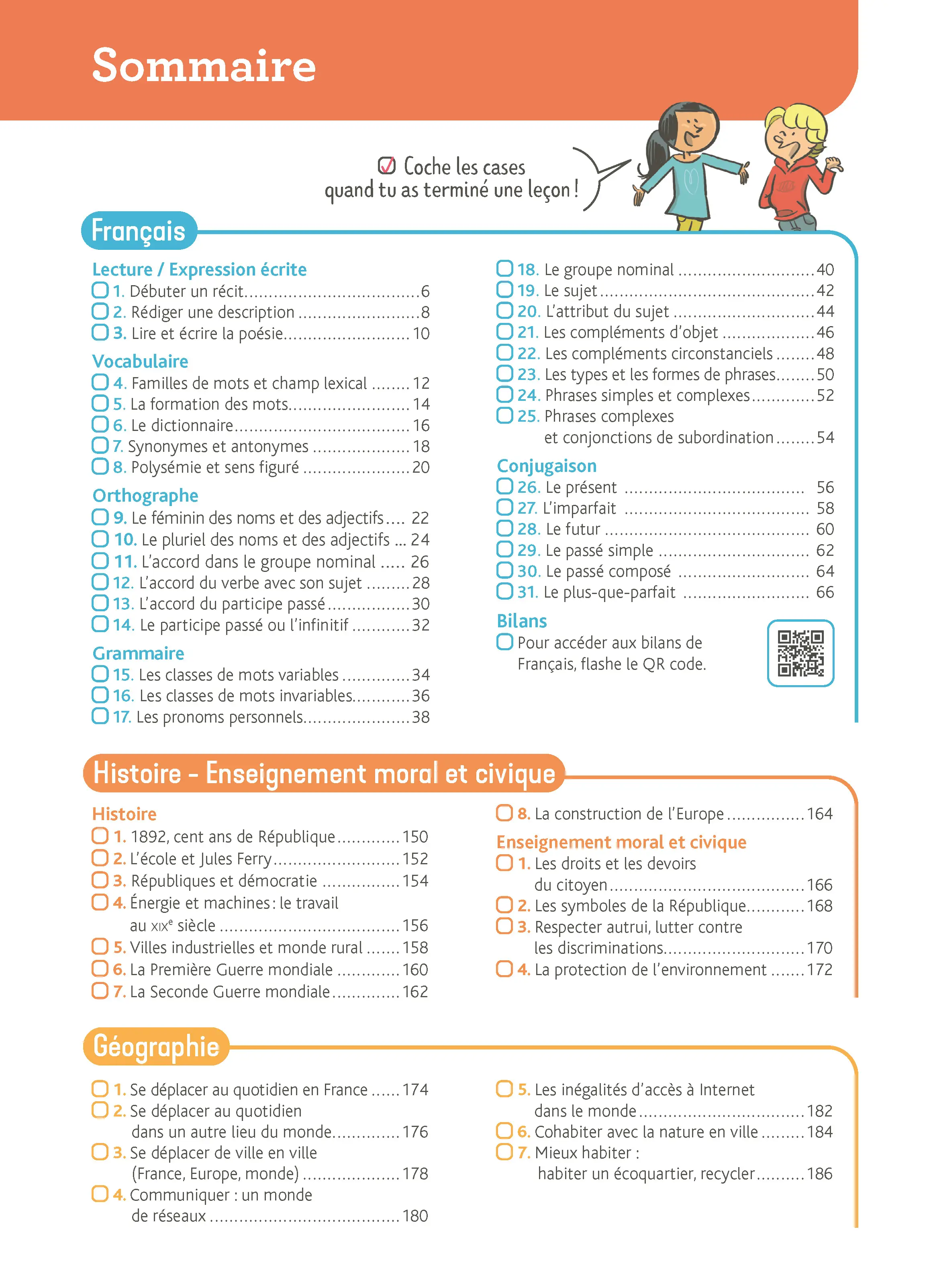 Je comprends tout CM2 - Tout en un : cours & exercices, corrigés + ardoise effaçable, préparation entrée en 6e (10-11 ans) - Programme officiel - Cahier d'exercices - 9782095048839 - page intérieure 001