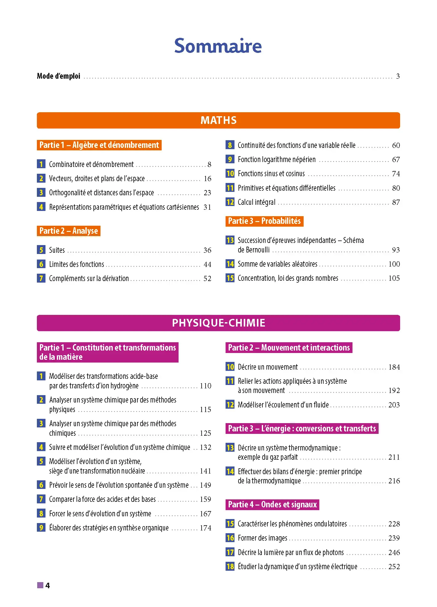 ABC Tout en un Sciences Terminale Générale - Maths, Physique-Chimie, SVT, Maths expertes, Maths complémentaires, Grand Oral - Bac 2027  - Cours, exercices et sujets, corrigés - Tout-en-un - 9782095050122 - page intérieure 001