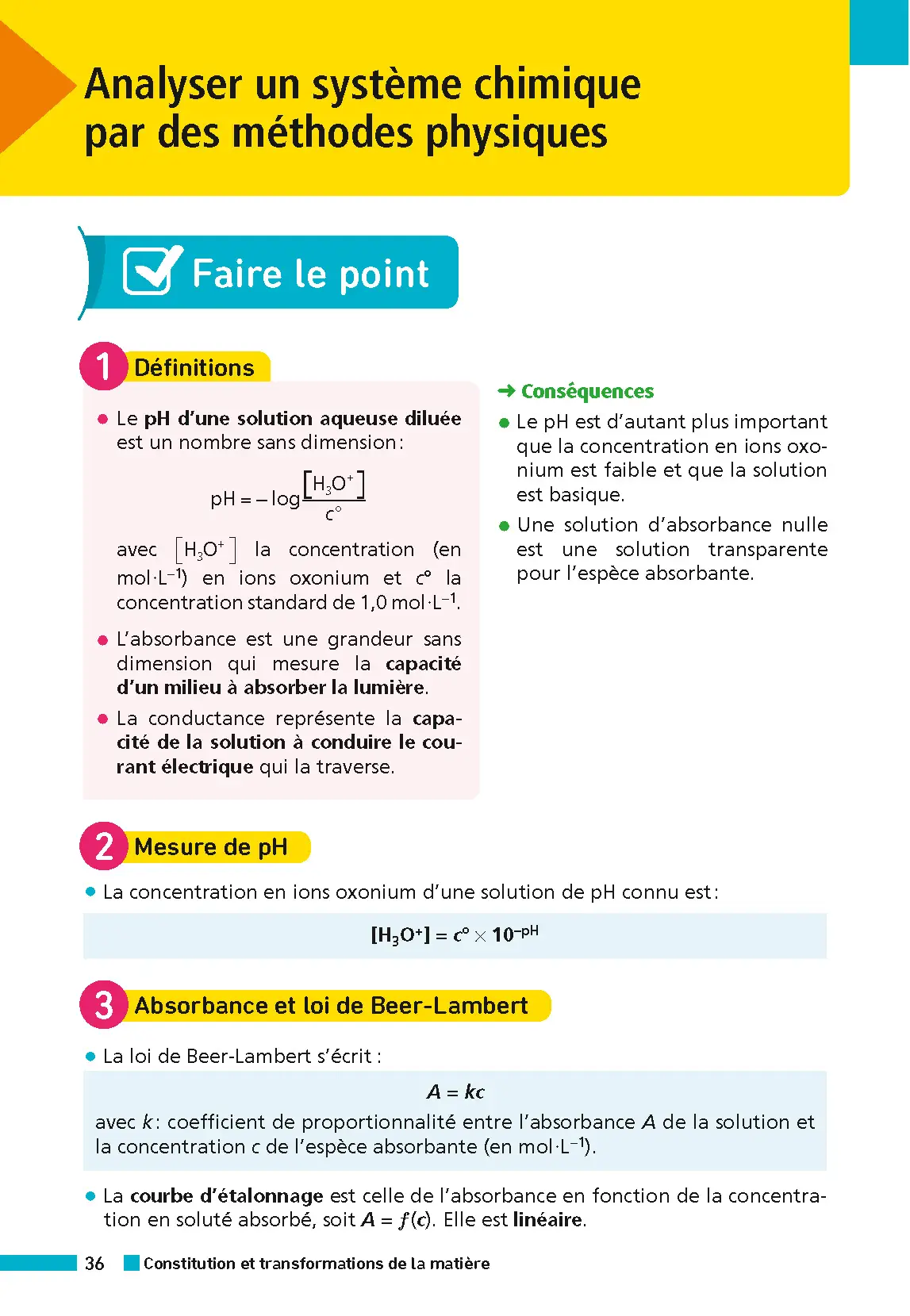 Annales ABC du BAC 2026 - Physique-Chimie Tle - Sujets et corrigés - Enseignement de spécialité Terminale - Epreuve finale - Livre parascolaire - 9782095050306 - page intérieure 001