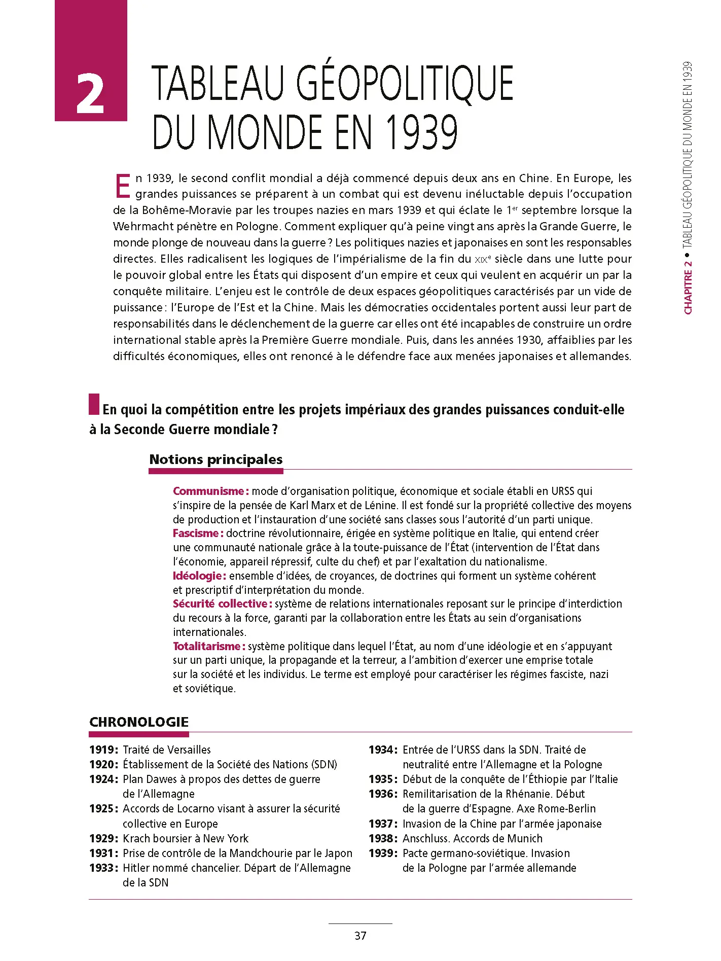 Les Grandes Mutations du monde de 1913 à nos jours - Prépa ECG - Nouveaux continents - Ouvrage de référence - 9782095051709 - page intérieure 001