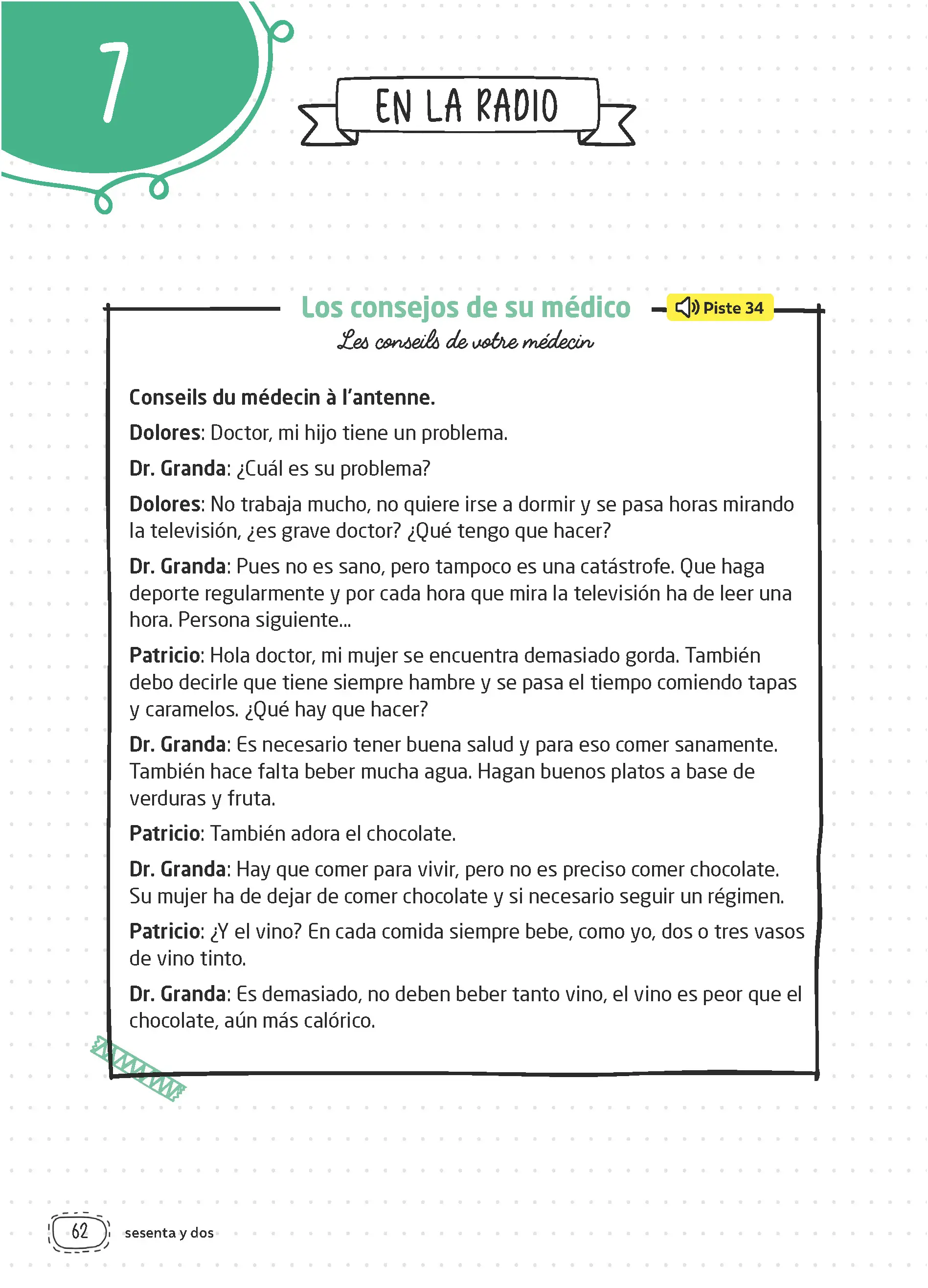 Mon Programme en 3 mois - Guide d'apprentissage de l'Espagnol - Approfondissement - Méthode interactive avec Audio - Livre de cours, méthode et exercices - 9782095053079 - page intérieure 001