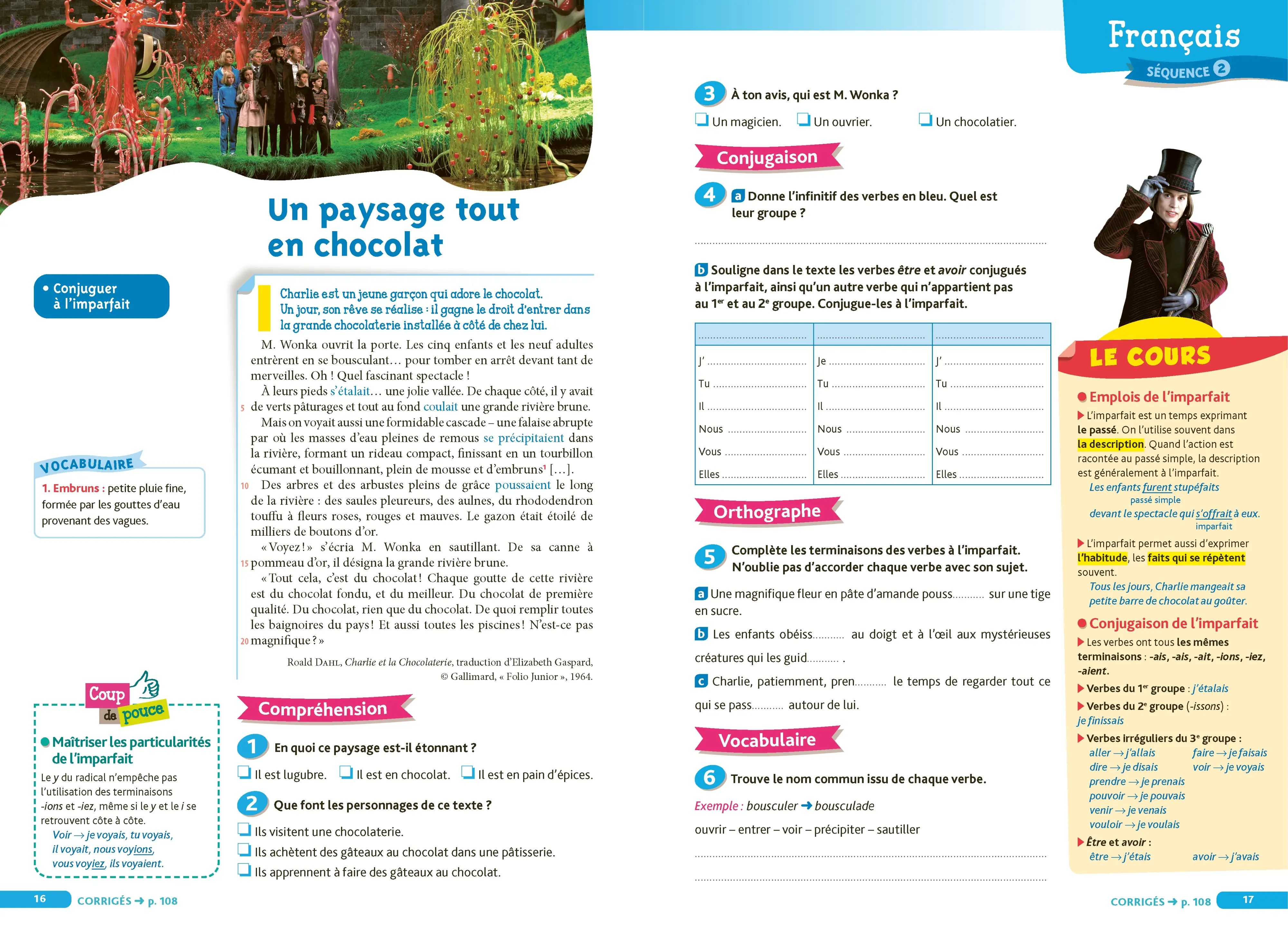 Cahier de vacances 2026 de la 6e vers la 5e (11-12 ans) - Révisions complètes Toutes les matières - corrigés détachables - Nathan vacances - Cahier de vacances - 9782095059057 - page intérieure 001