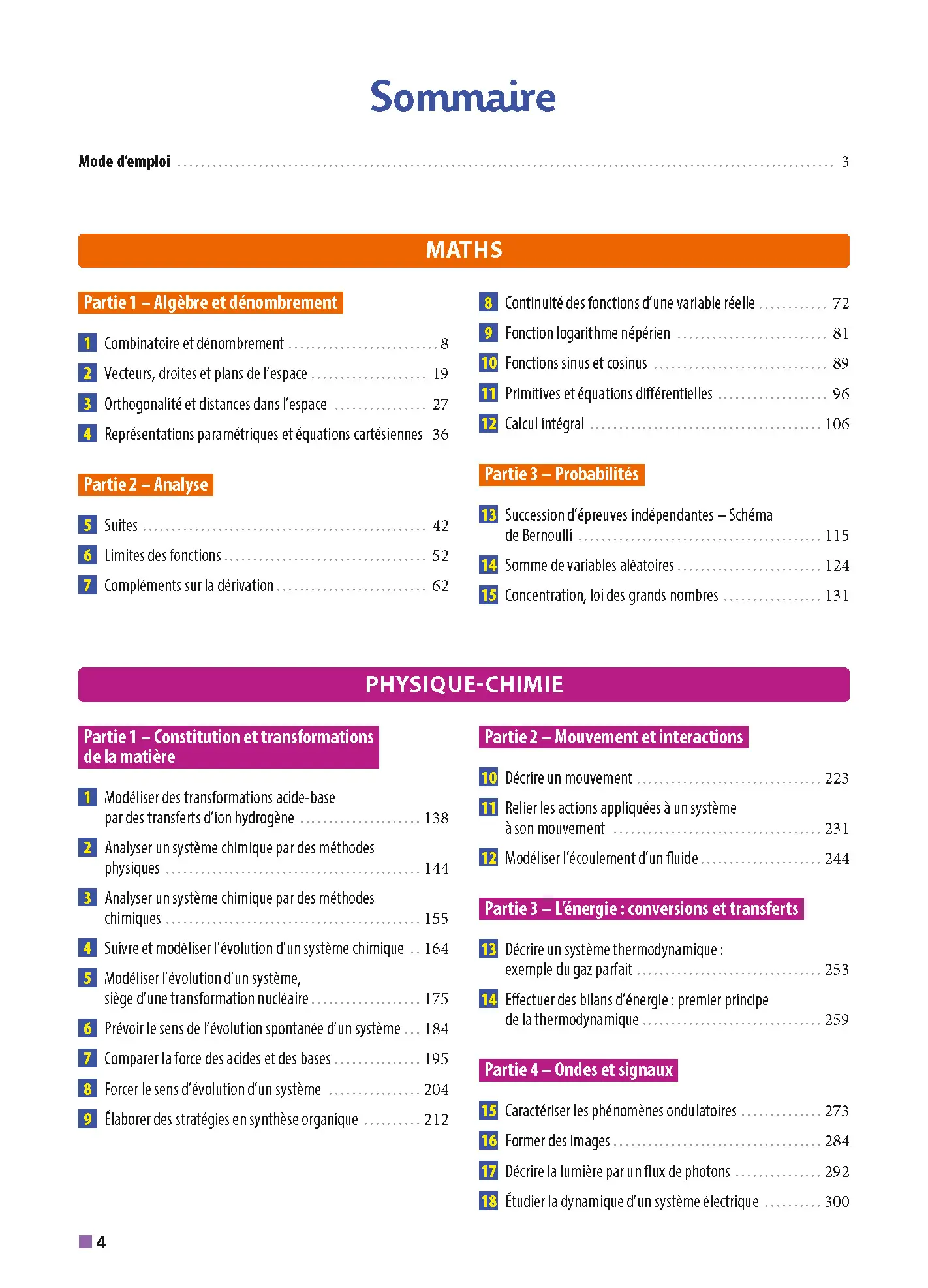 ABC Tout en un Mes spécialités Tle - Maths, Physique-Chimie, Maths expertes, Grand Oral - Bac 2027 - Spécialités Terminale + Cahier spécial Bac - Cours, sujets et corrigés - Tout-en-un - 9782095064624 - page intérieure 001