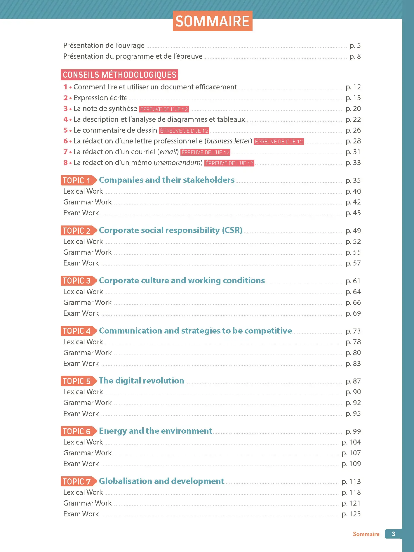 DCG 12 - Anglais des affaires - Manuel & Applications - Nouveau programme 2026 -  - 9782095067274 - page intérieure 001