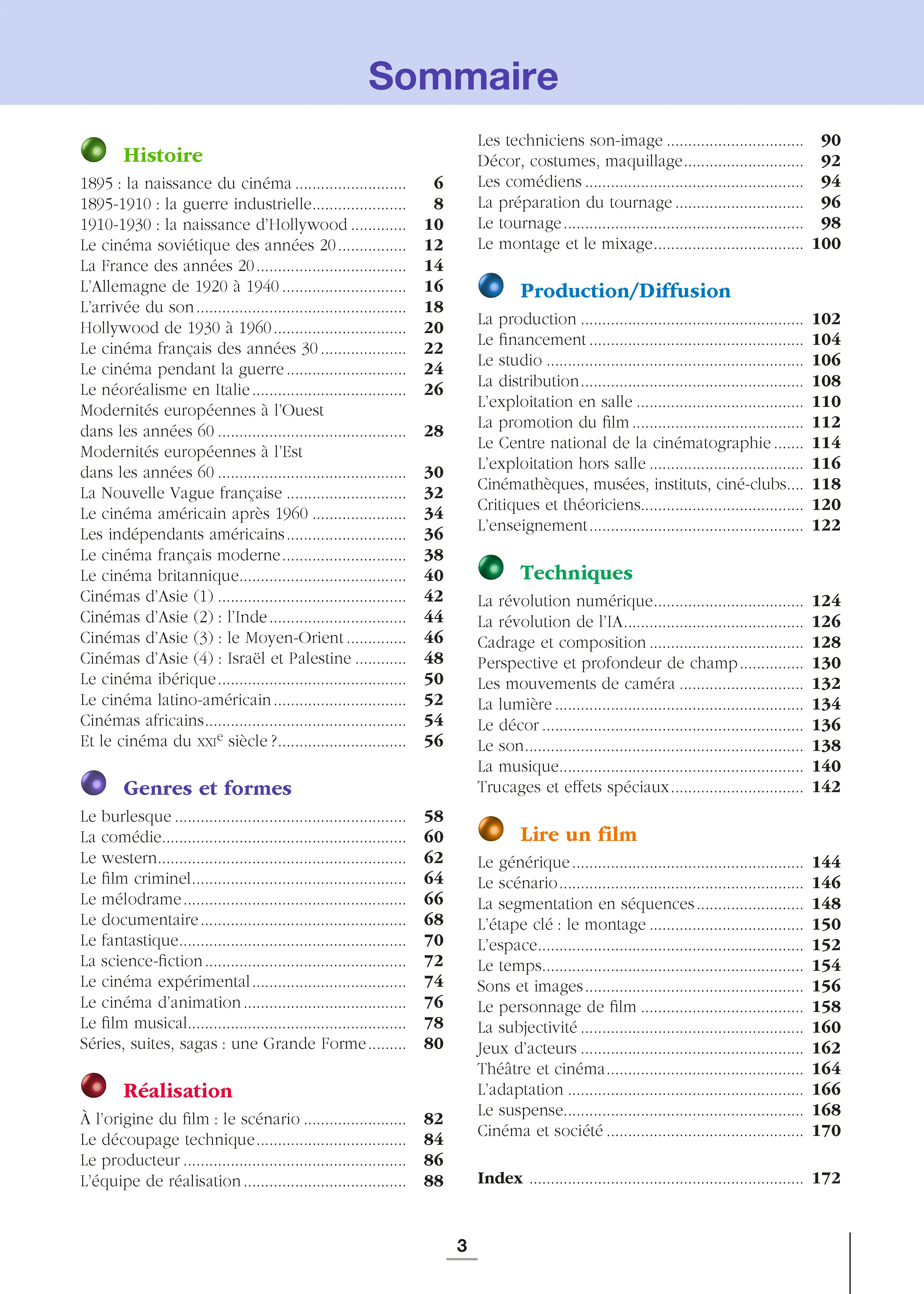 Le cinéma - Répères pratiques : Histoire du cinéma, réalisateurs, genres et analyse filmique - Livre - 9782095072063 - page intérieure 001