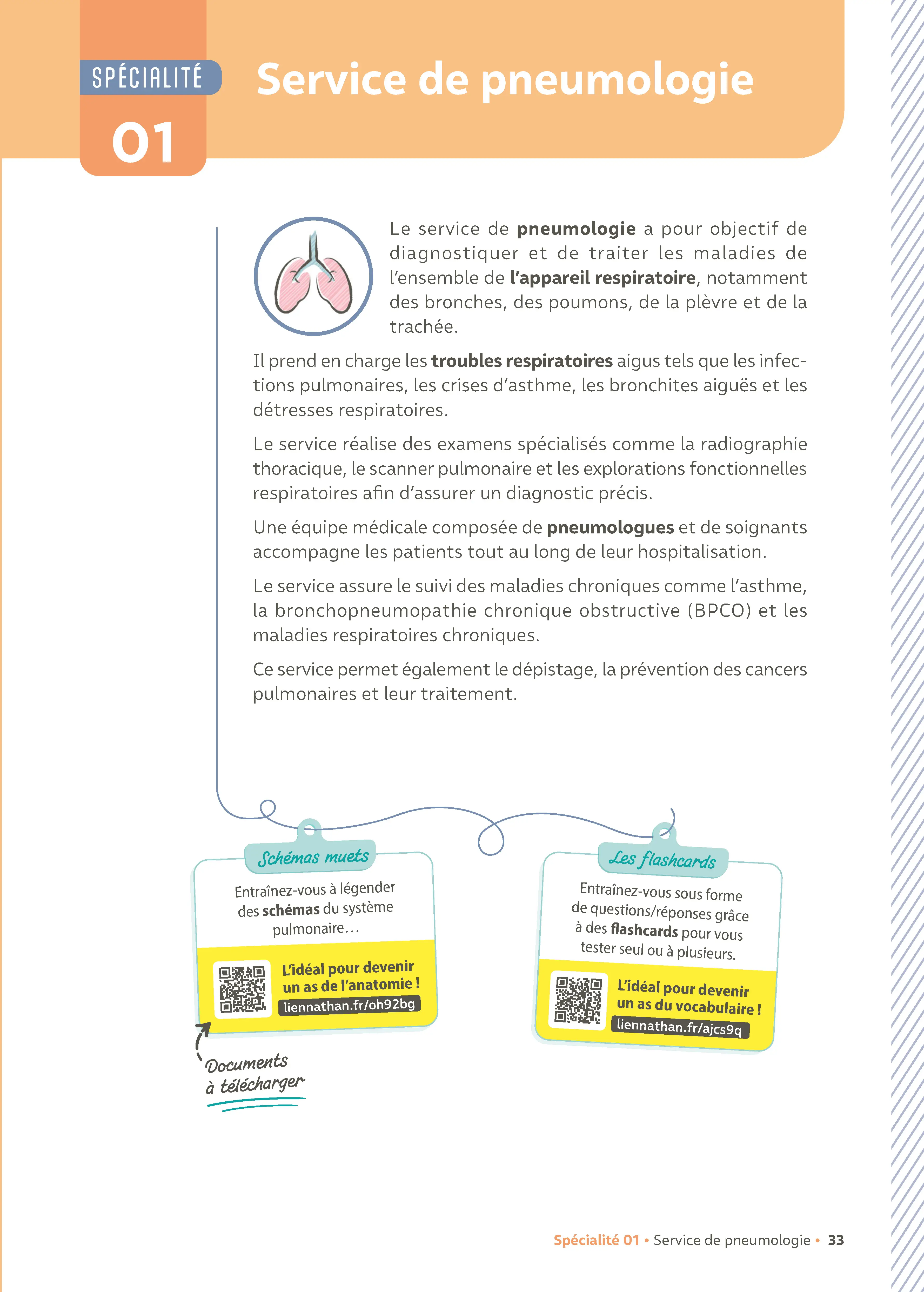Mon carnet de vocabulaire médical - Métiers de la santé - 2 000 définitions, exercices, anatomie, terminologie médicale et flashcards - Livre - 9782095072223 - page intérieure 001