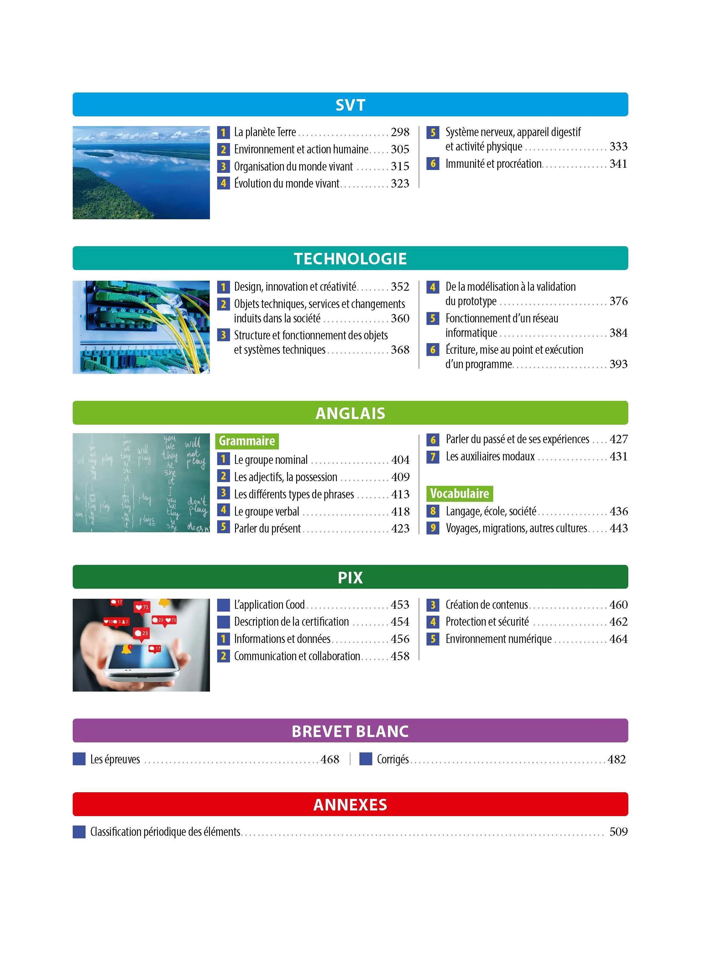 ABC du Brevet Tout en un 3e - Toutes les matières de Troisième pour le Brevet 2027 - Mathématiques, Français, Histoire-Géographie-EMC, Physique-Chimie, SVT, Technologie, Anglais, Pix - EPUB - Tout-en-un - 9782095023270 -  [page intérieure] 002