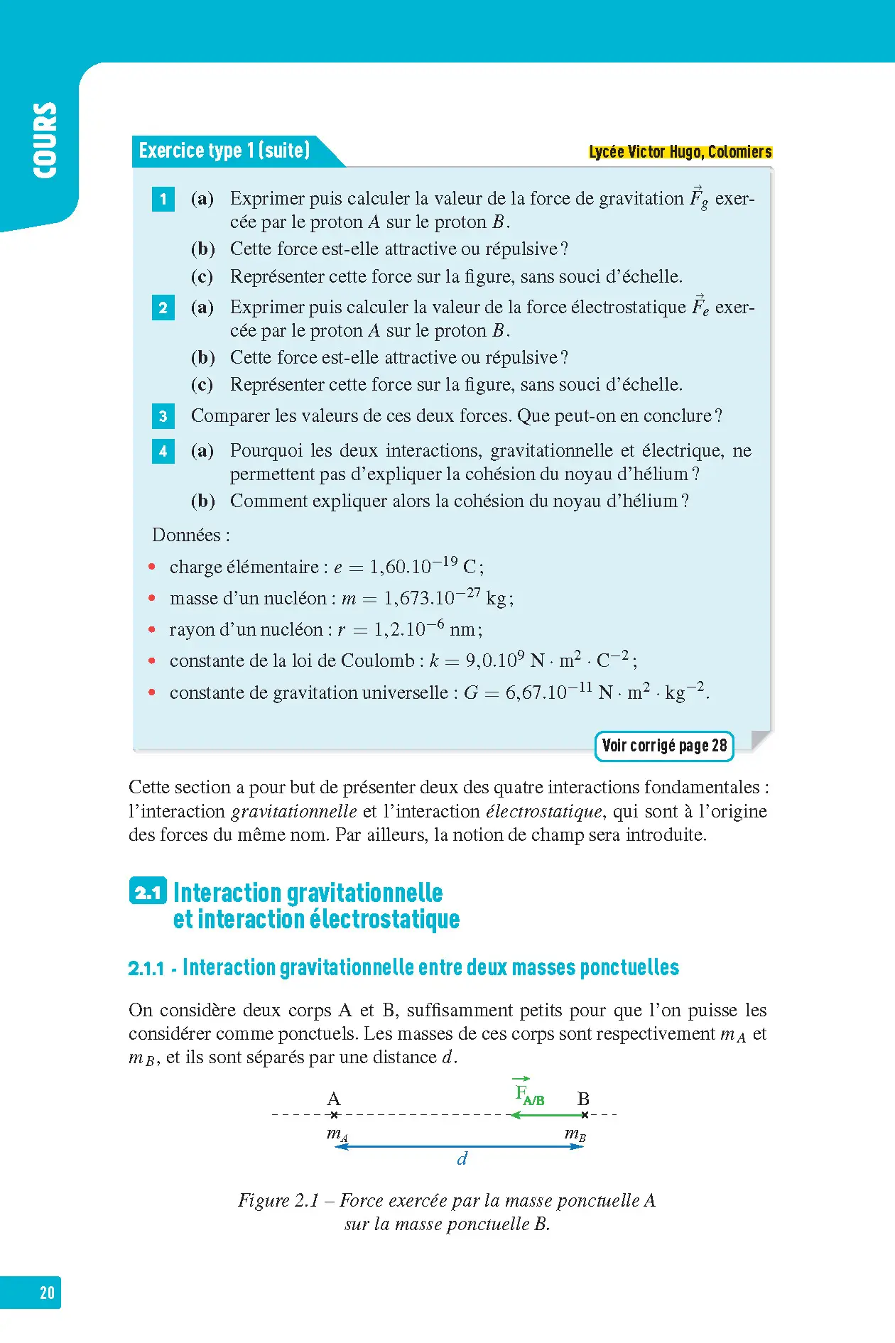 Physique-Chimie Première - Bac 2027 - Interros des lycées 1re - Les vrais exos du BAC - + de 100 exercices avec corrigés détaillés - Livre de cours, méthode et exercices - 9782095050191 - page intérieure 002