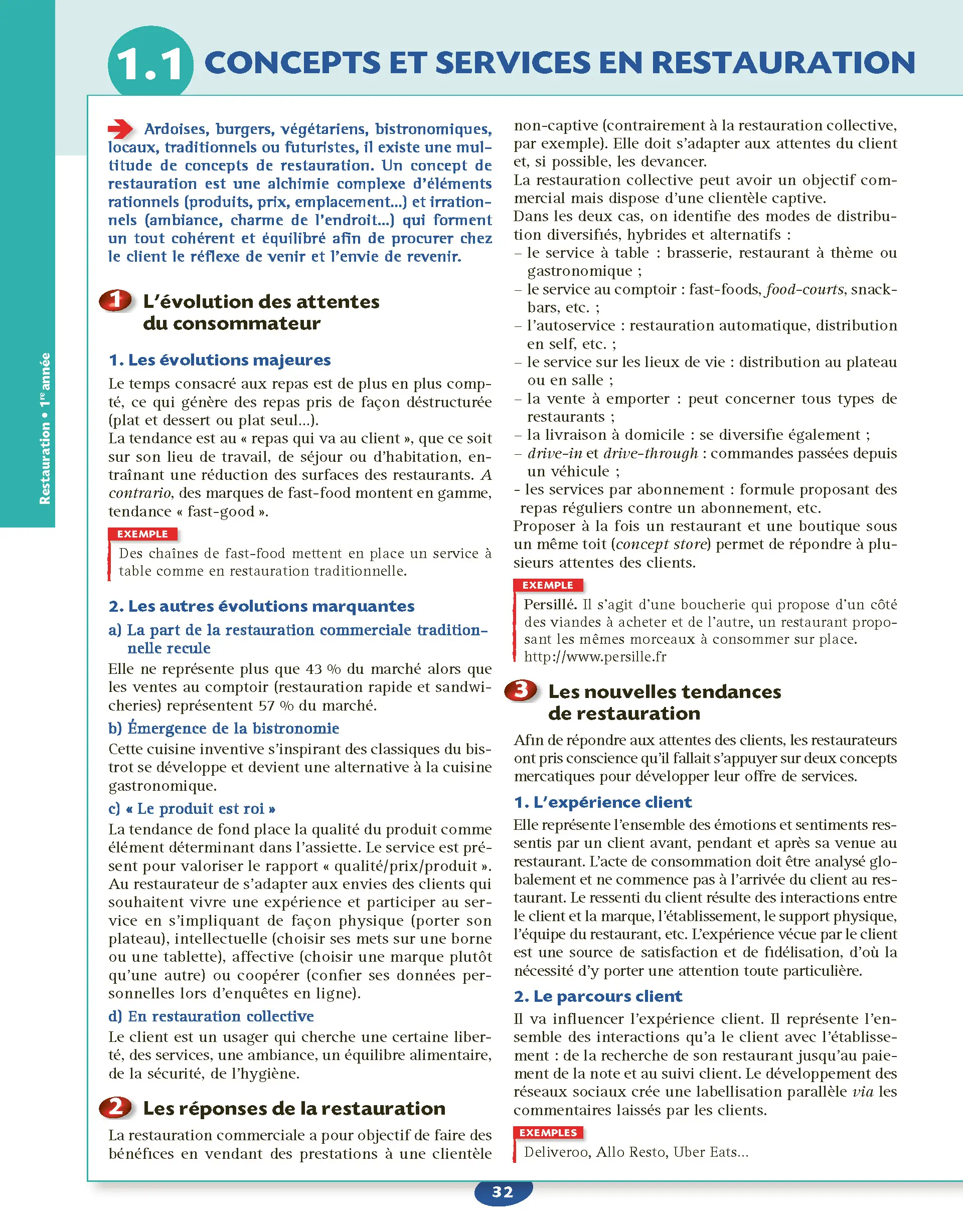 BTS MHR Management en Hôtellerie Restauration - Tout-en-un Épreuve E5 1re et 2e années | Cours, Exercices & Méthodes - Réflexe - Livre de cours, méthode et exercices - 9782095053604 - page intérieure 002