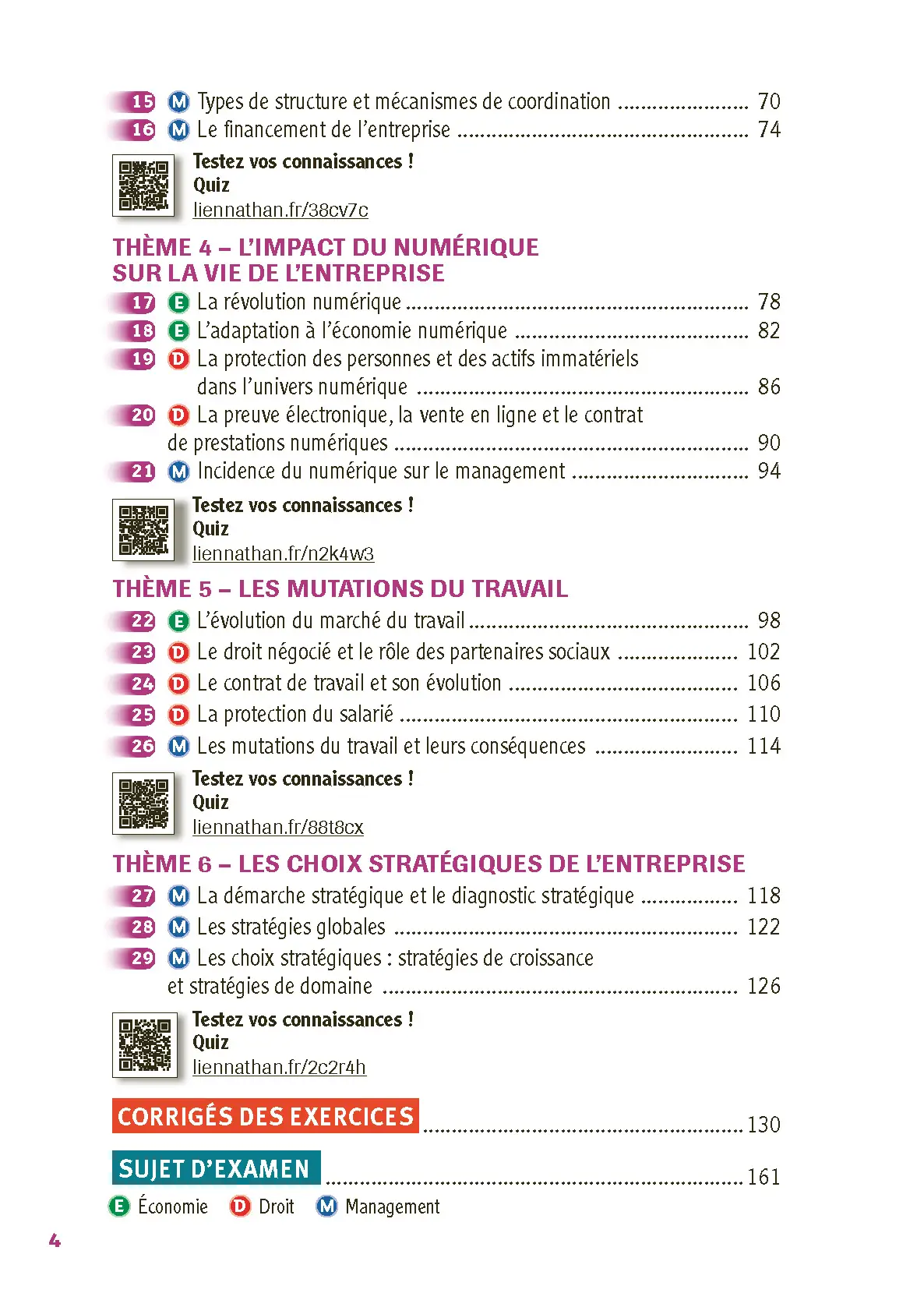  BTS - Culture Économique, Juridique et Managériale (CEJM) - Toutes filières - Cours, Exercices & Méthodes 1re et 2e années - Réflexe - Livre de cours, méthode et exercices - 9782095053666 - page intérieure 002