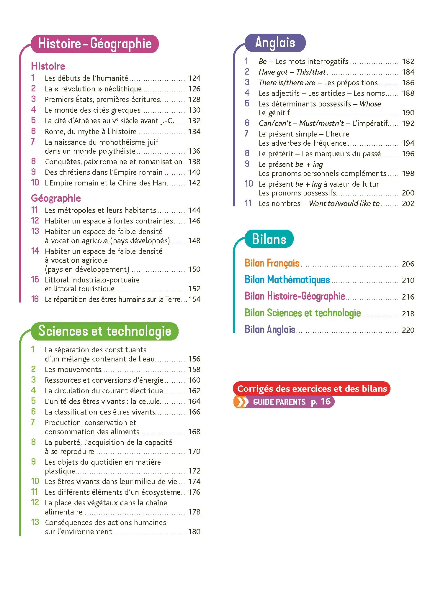Je Comprends Tout ! 6e - Toutes les matières pour réussir son année de 6e - Cours, méthodes, exercices progressifs - Guide parents inclus - Tout-en-un - 9782095057442 - page intérieure 002