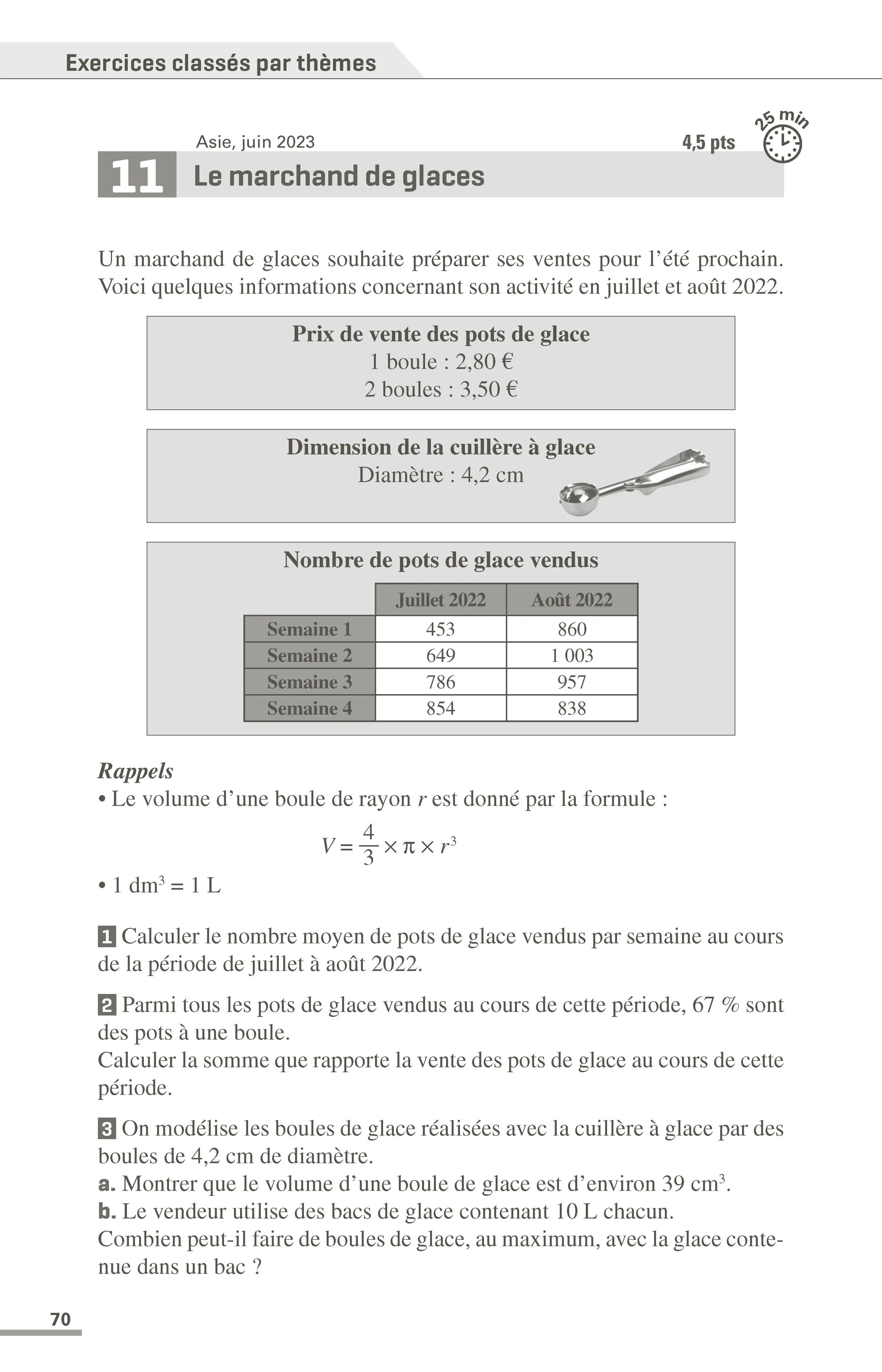  Annales ABC du Brevet 2027 - Maths 3e - 155 sujets non corrigés dont Brevet 2026, automatismes, fiches de révision et méthodologie de l'épreuve - Annales - 9782095064952 - page intérieure 002