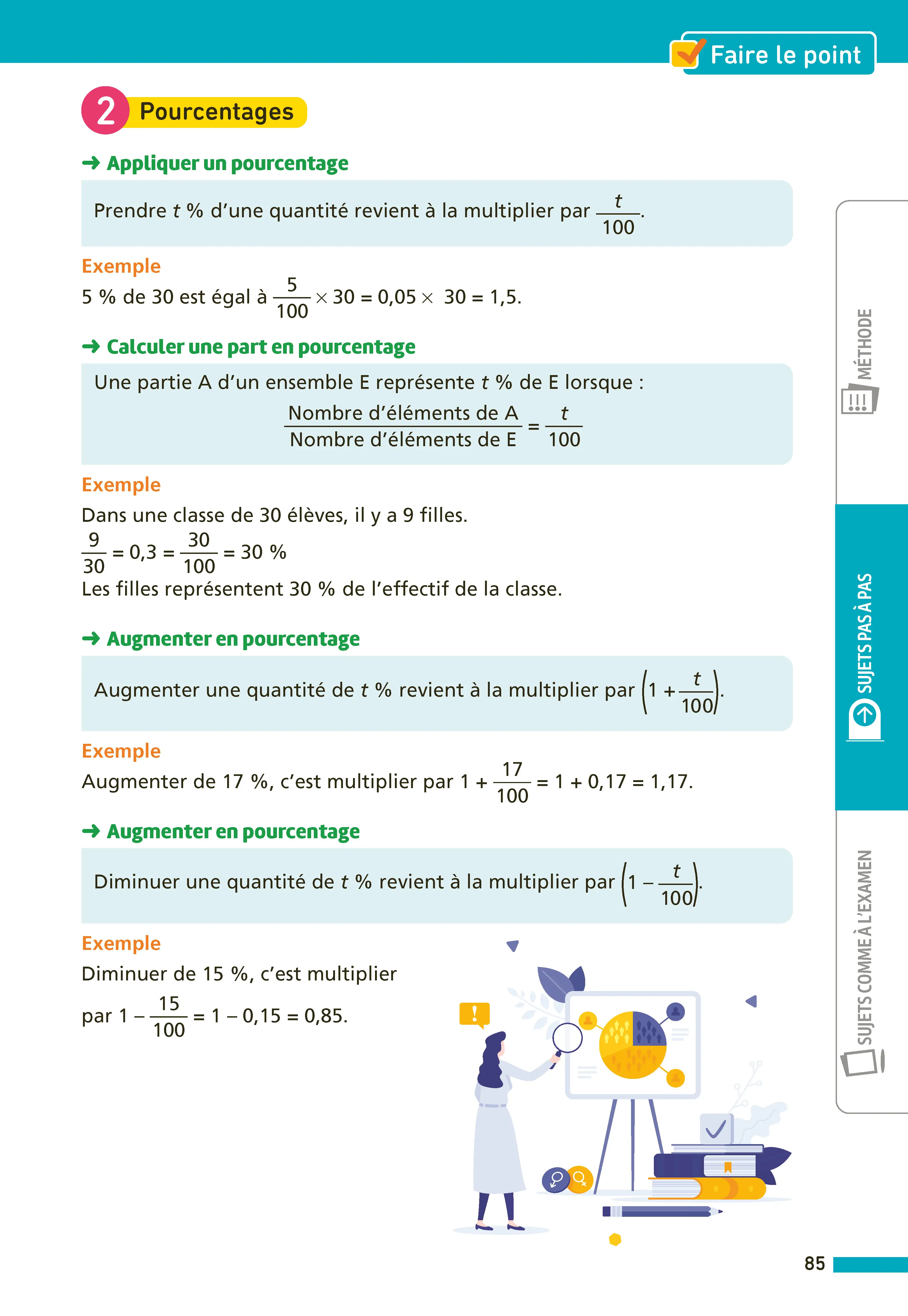 Annales ABC du Brevet 2027 - Maths 3e - 78 sujets expliqués, automatismes, fiches de révision, QCM et sujets corrigés - Annales - 9782095064969 - page intérieure 002