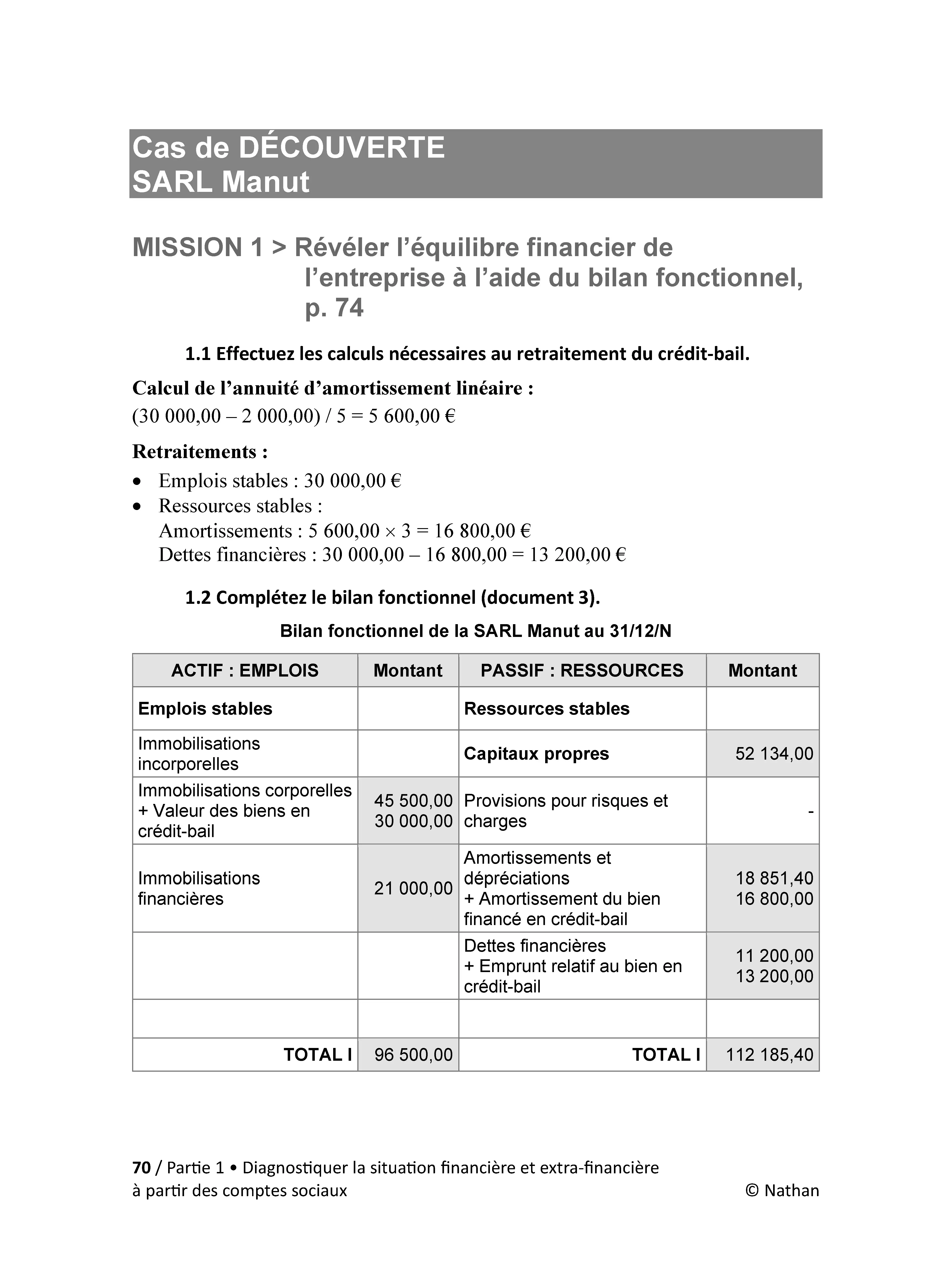 DCG 6 Finance d'entreprise - Corrigés des applications - Nouveau programme 2026 - Livre - 9782095066895 - page intérieure 002