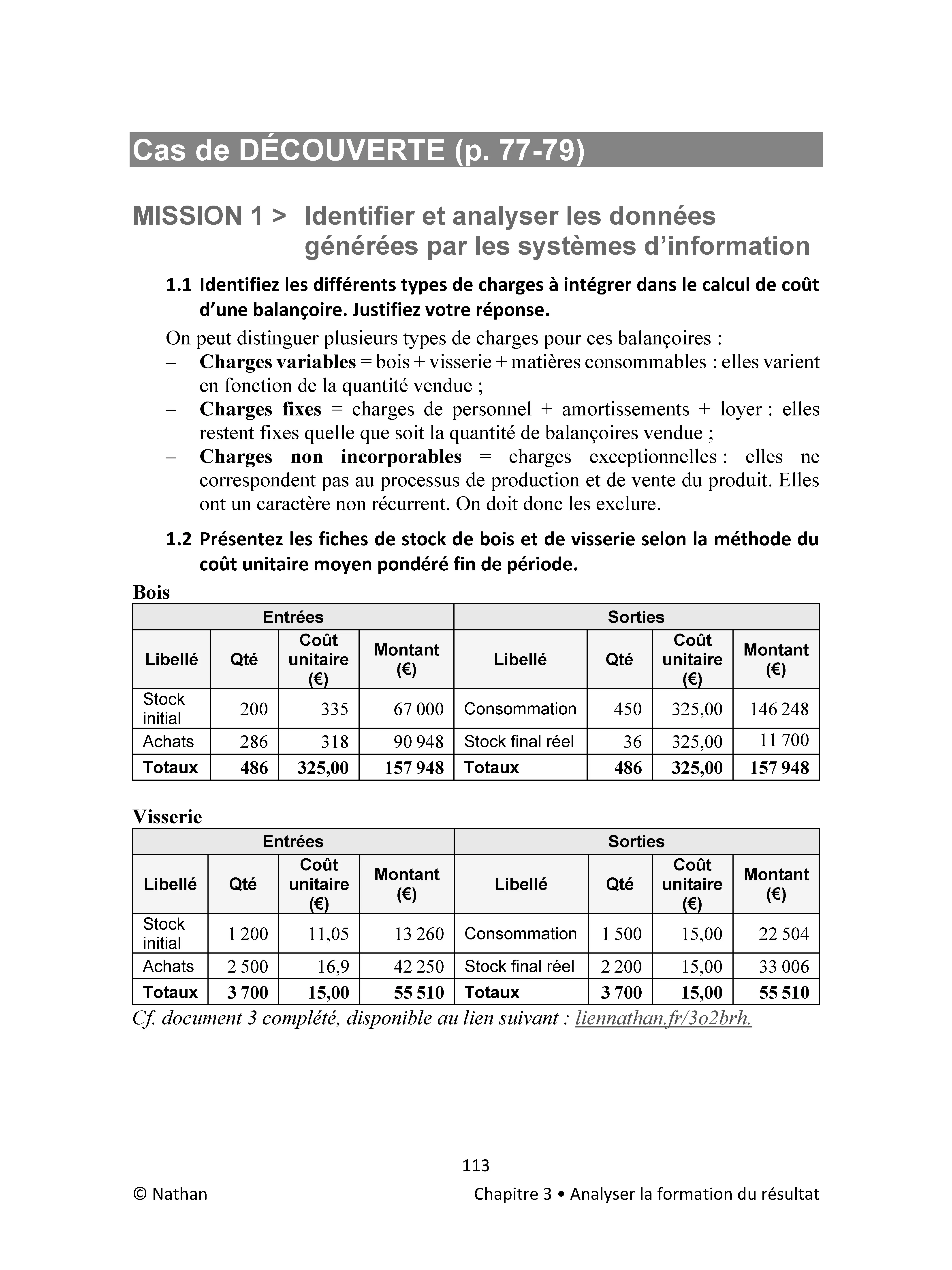 DCG 11 Contrôle de gestion - Corrigés des appllications - Nouveau programme 2026 - Livre - 9782095067267 - page intérieure 002