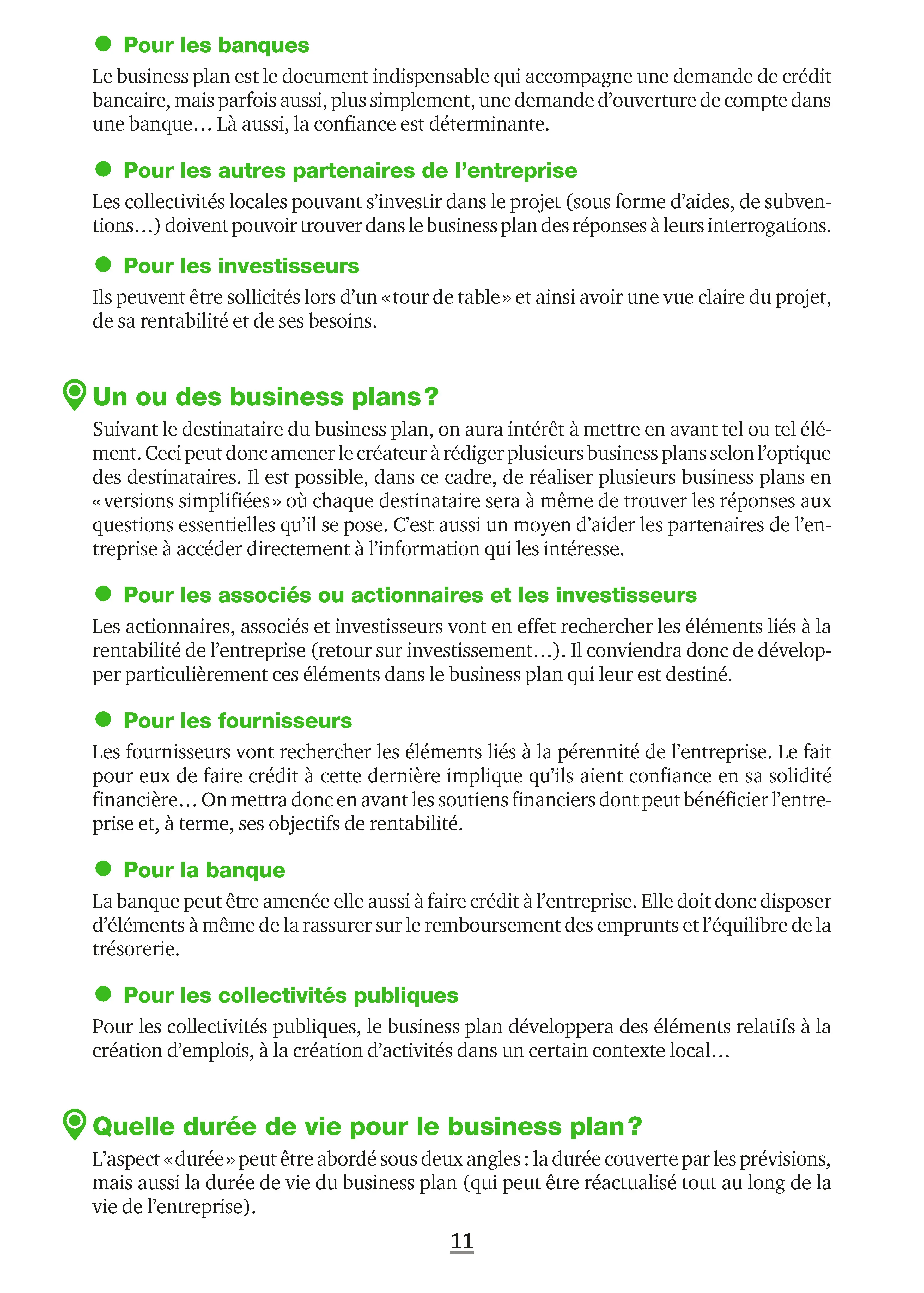 Créer son entreprise - Repères pratiques : Business plan, financement, statut juridique et lancement d'activité - Livre - 9782095072094 - page intérieure 002