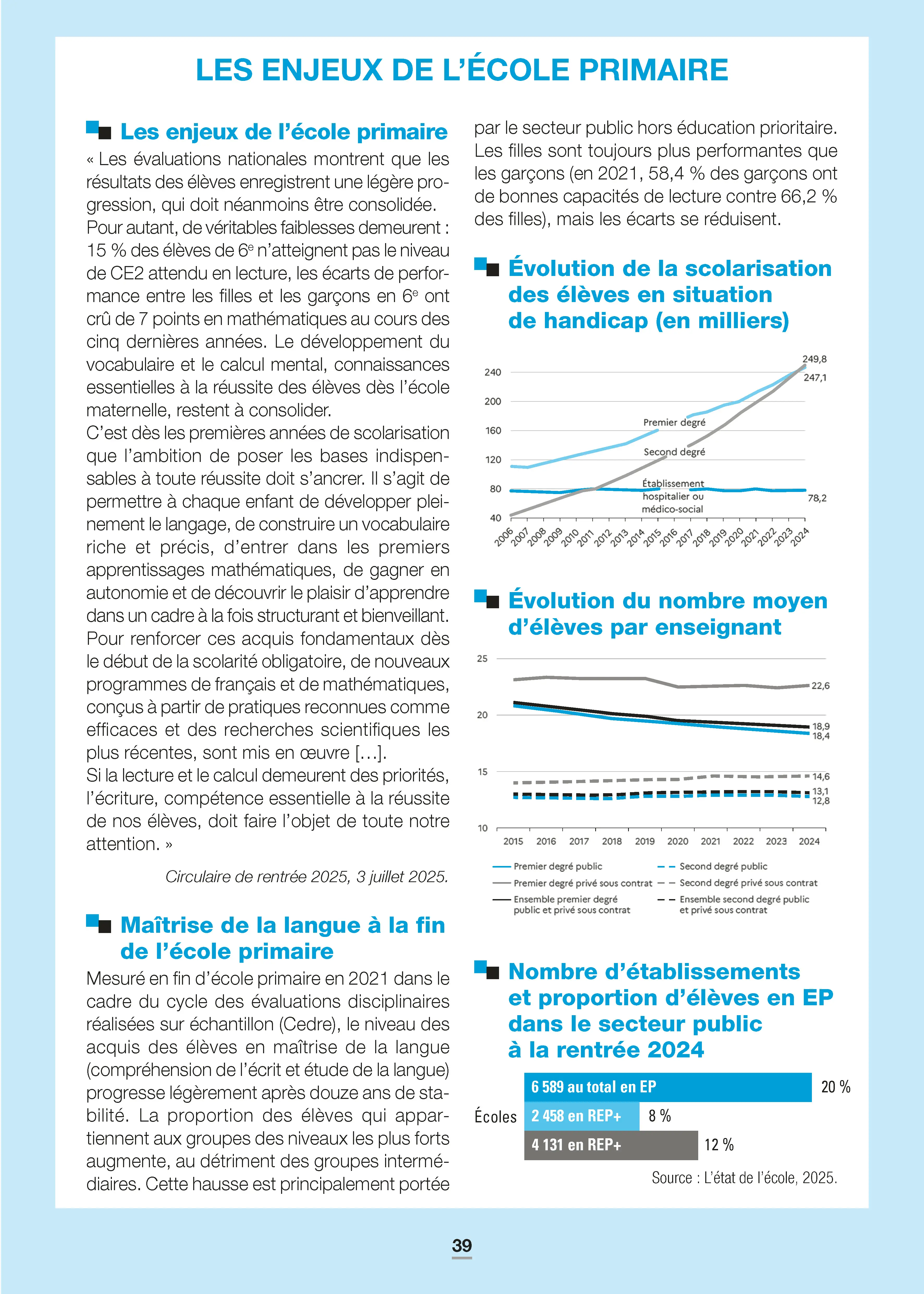 Le système éducatif français - Repères pratiques : Organisation de l'école, enseignement, concours et enjeux éducatifs - Livre - 9782095072148 - page intérieure 002