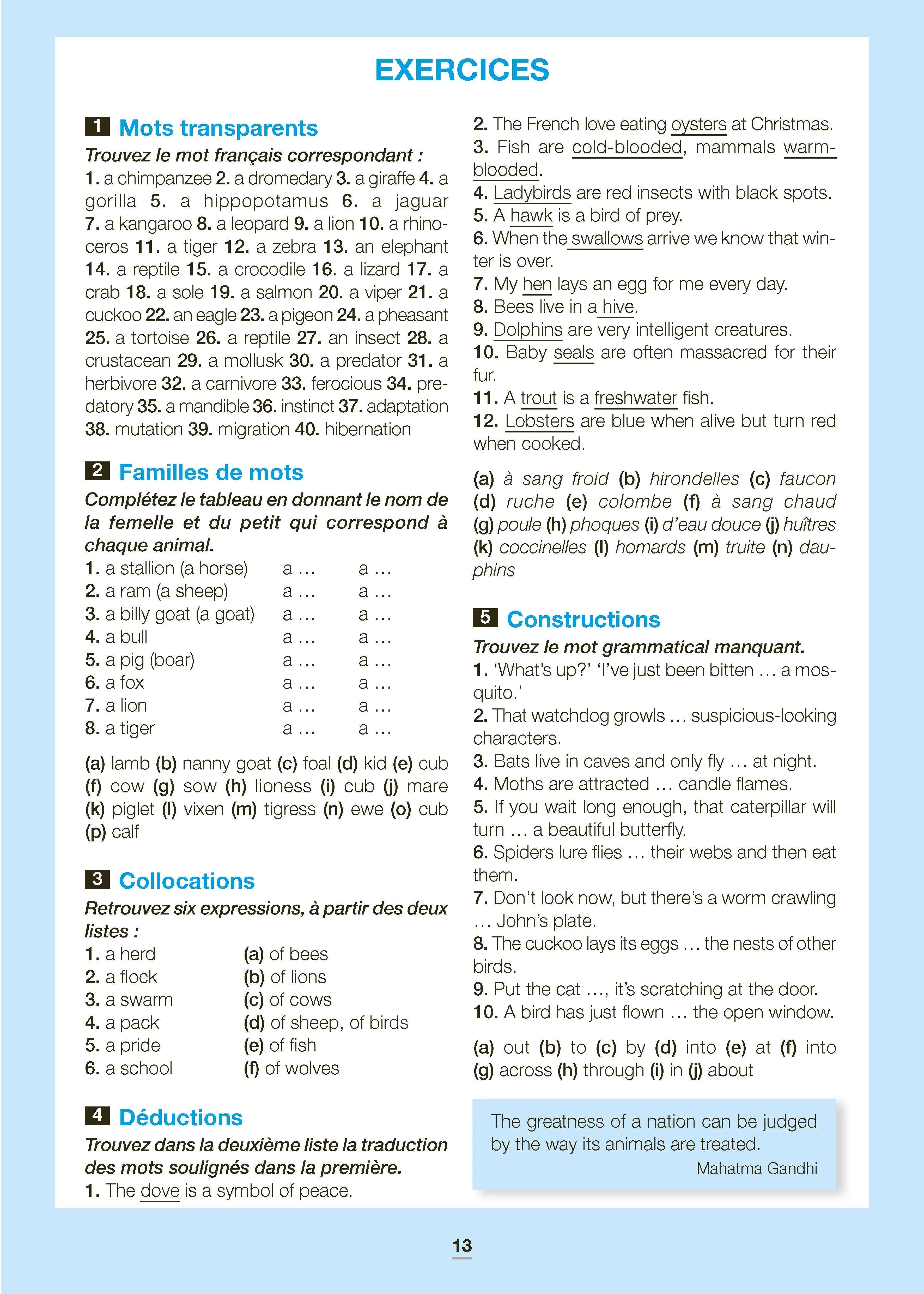Le vocabulaire anglais - Repères pratiques : Lexique thématique, expressions essentielles et exercices d'entraînement - Livre - 9782095072155 - page intérieure 002