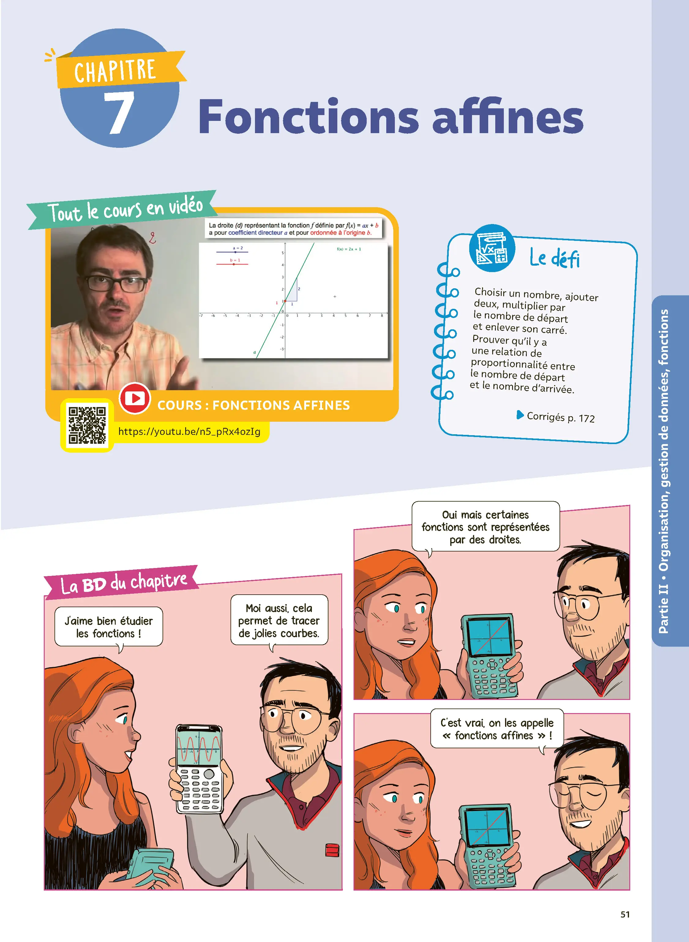 Maths 3e avec Yvan & Florie Monka - Brevet - Le livre de ma chaîne Youtube - Programme de Troisième - 2026-2027 - Livre de cours, méthode et exercices - 9782095079802 - page intérieure 002