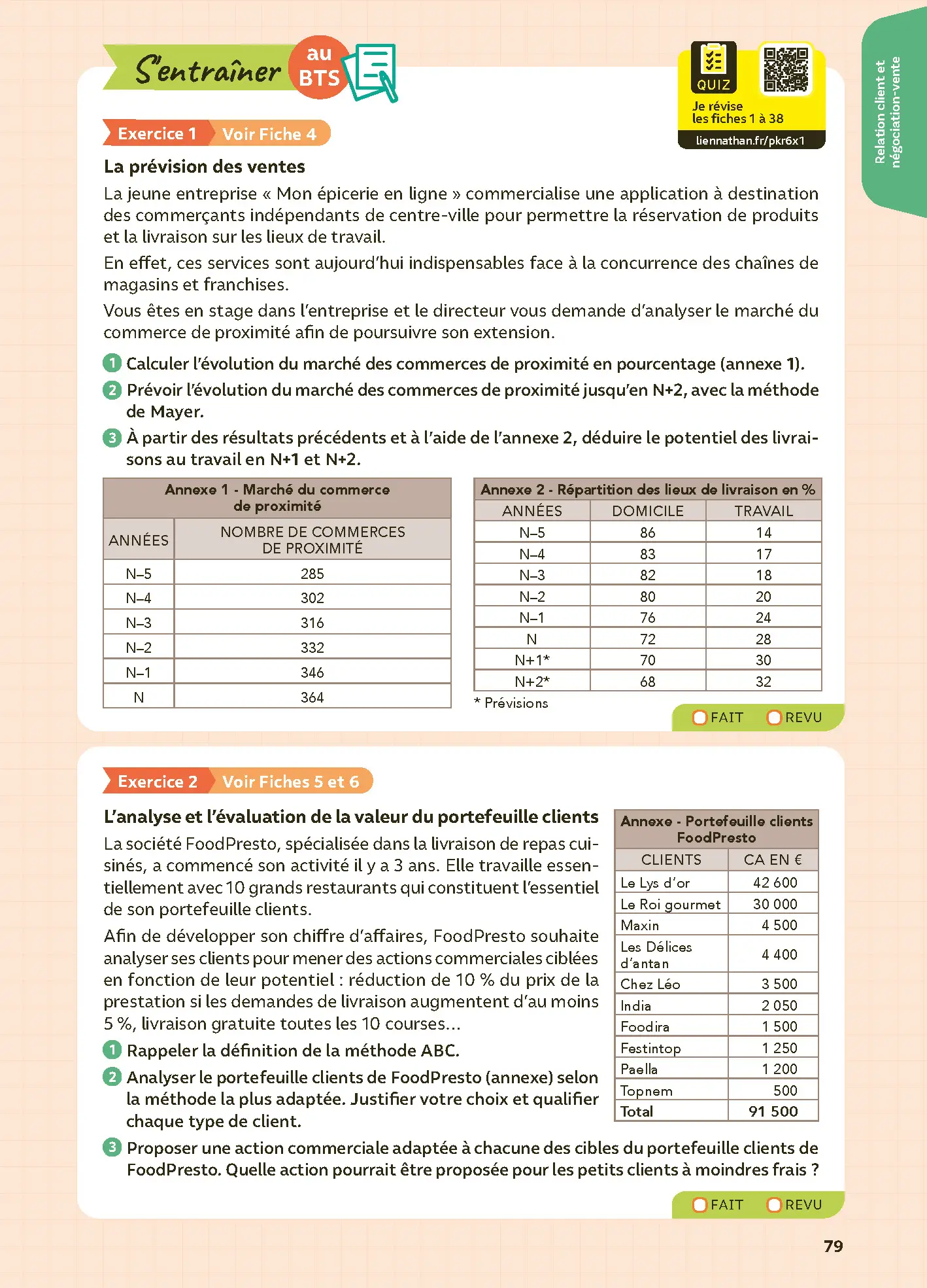 BTS NDRC Toutes les matières 2027-2028 - Réflexe | Négociation et digitalisation de la relation client | Cours, exercices corrigés et préparation examen - Livre de cours, méthode et exercices - 9782095080297 - page intérieure 002
