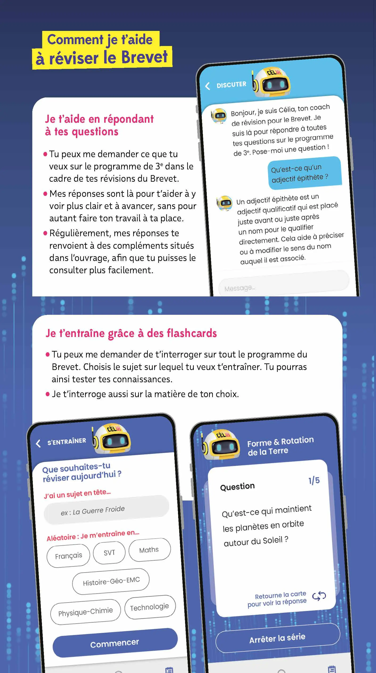 Ton Brevet avec l'IA 3e - Toutes les matières - Reviz'IA - Brevet 2026 - Cours, exercices, sujets corrigés - Livre parascolaire - 9782095038649 - page intérieure 003
