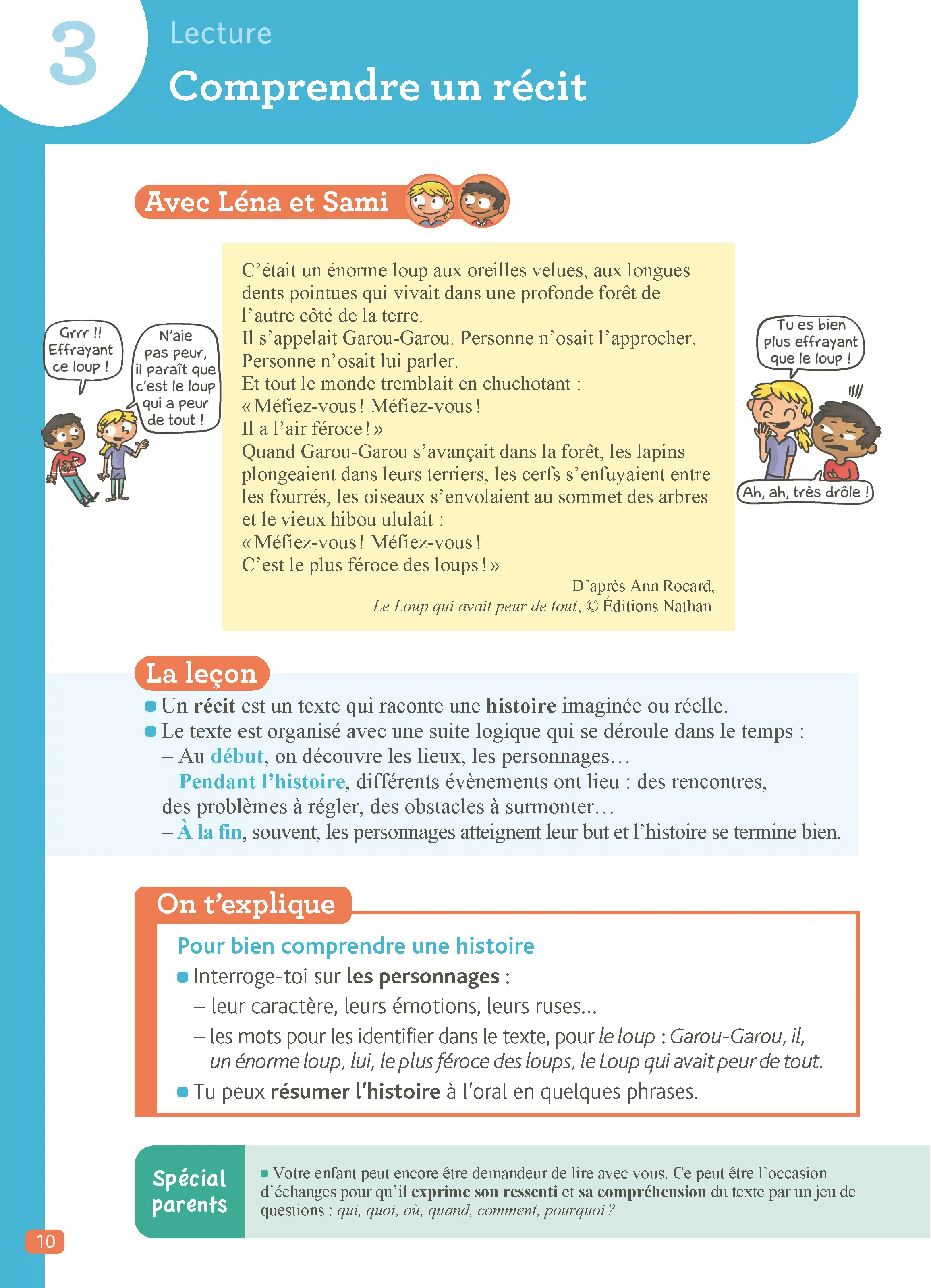 Je Comprends Tout CE1 - Tout le programme du CE1 avec ardoise effaçable - Français, Maths, Sciences, Histoire, Géographie, Anglais - Méthodes, exercices progressifs et corrigés détachables pour parent - Tout-en-un - 9782095048785 - page intérieure 003