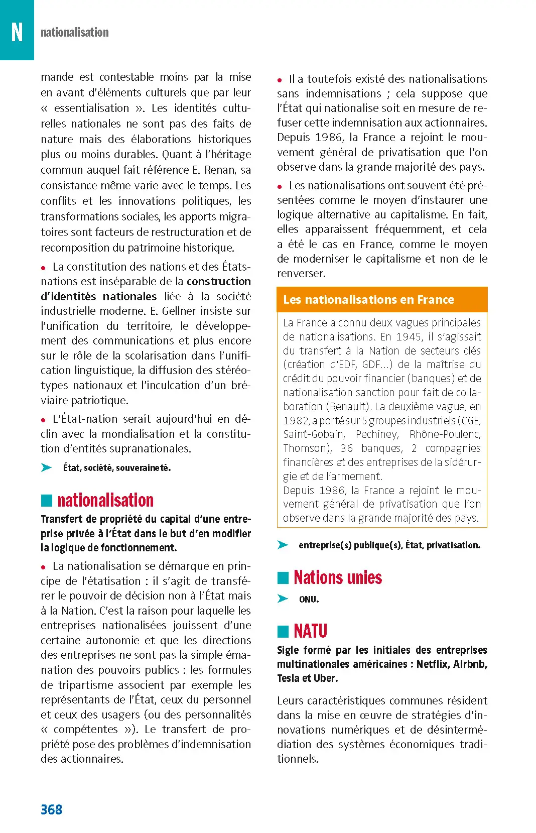 Dictionnaire d'Economie et de Sciences Sociales et Politiques (SES et HGGSP) - Edition 2026 - Bac et études supérieures - Données statistiques actualisées - Livre parascolaire - 9782095050160 - page intérieure 003