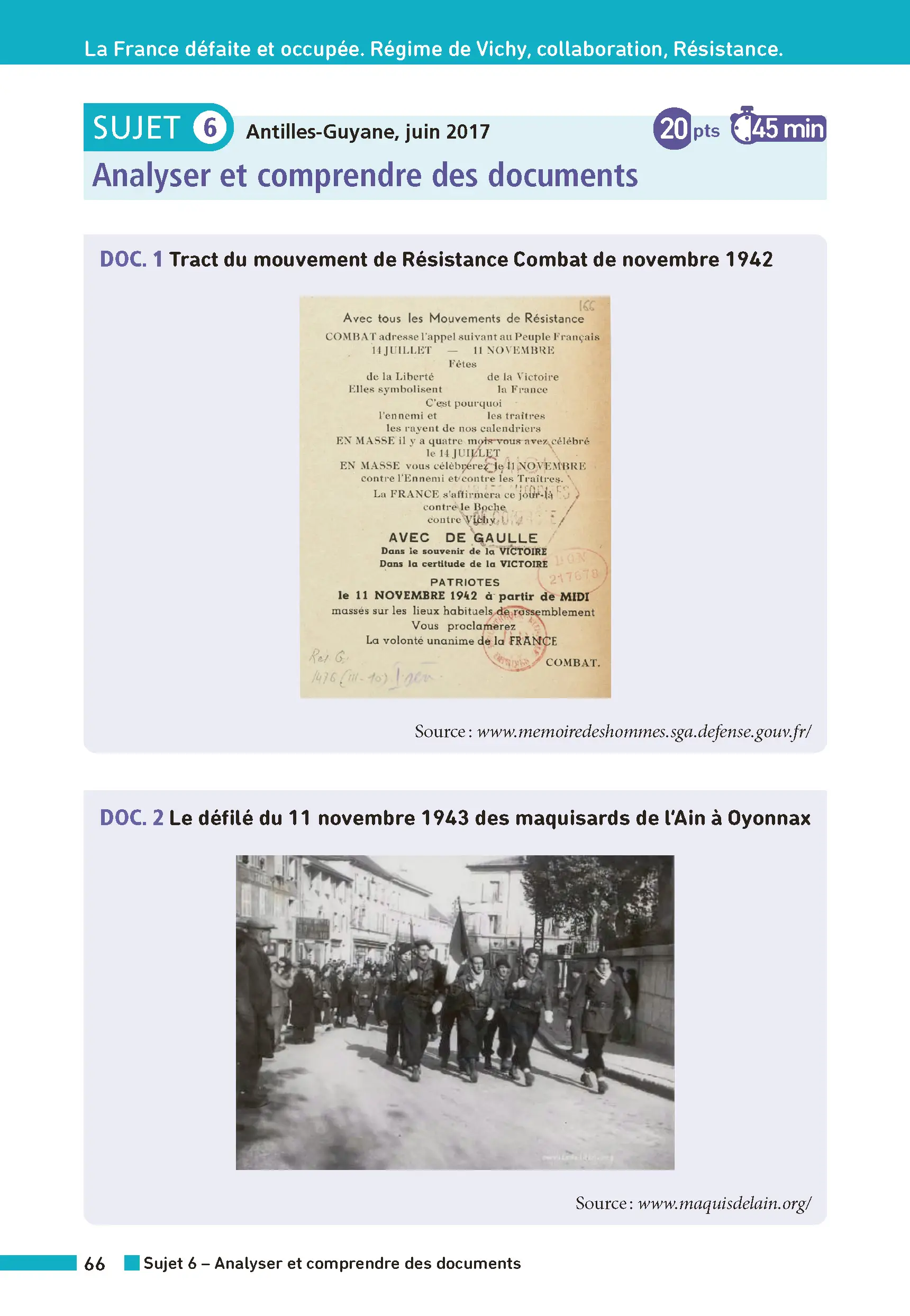 Annales ABC du Brevet 2026 - Histoire-Géographie-EMC 3e - Sujets et corrigés + fiches de révisions - Livre parascolaire - 9782095050238 - page intérieure 003