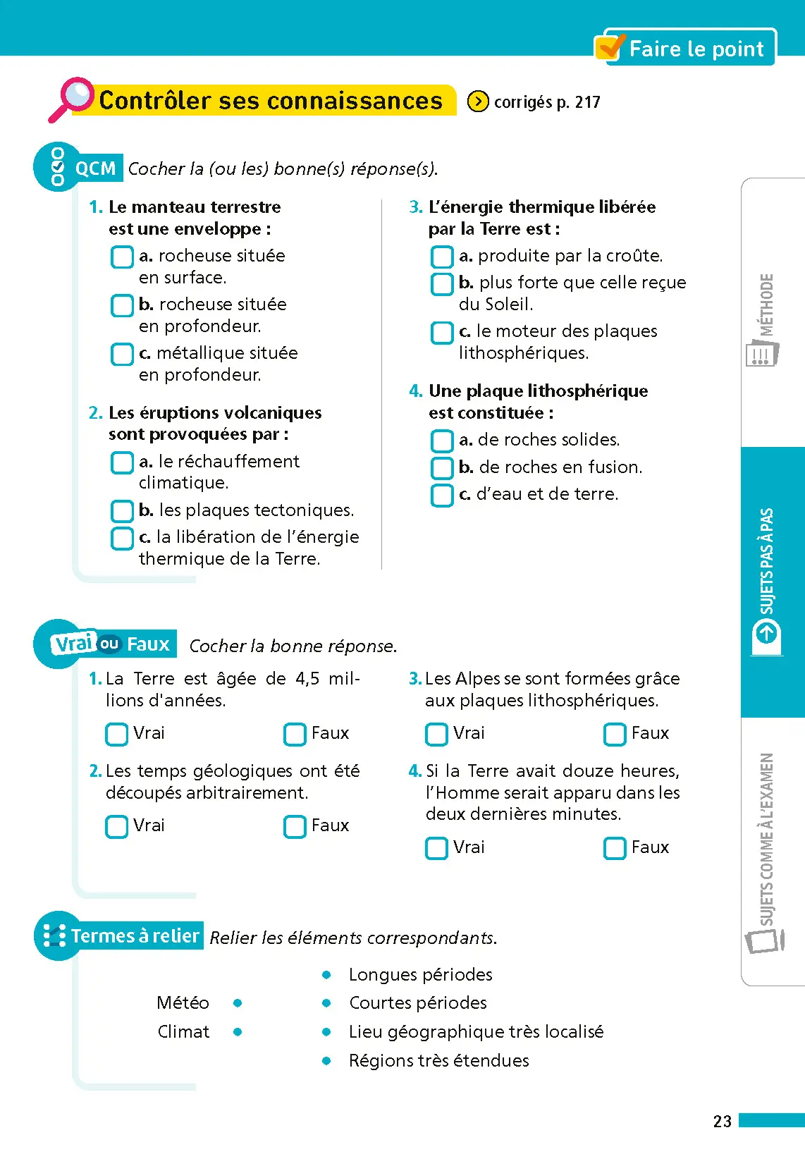 Annales ABC du Brevet 2026 - Physique-Chimie - SVT - Technologie 3e - Sujets et corrigés + fiches de révisions - Livre parascolaire - 9782095050245 - page intérieure 003