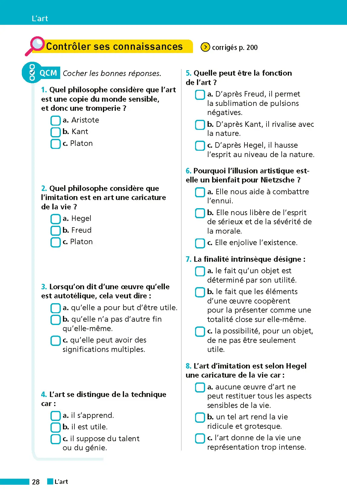 Annales ABC du BAC 2026 - Philosophie Tle - Sujets et corrigés - Enseignement commun Terminale - Epreuve finale Bac 2026 - Livre parascolaire - 9782095050313 - page intérieure 003