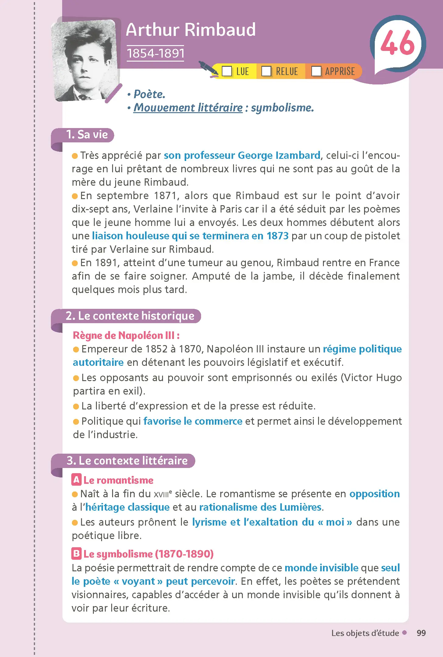 Français 1re - Mes fiches pour le BAC Première - BAC 2026 - EPUB - Fiches - 9782095050375 - page intérieure 003