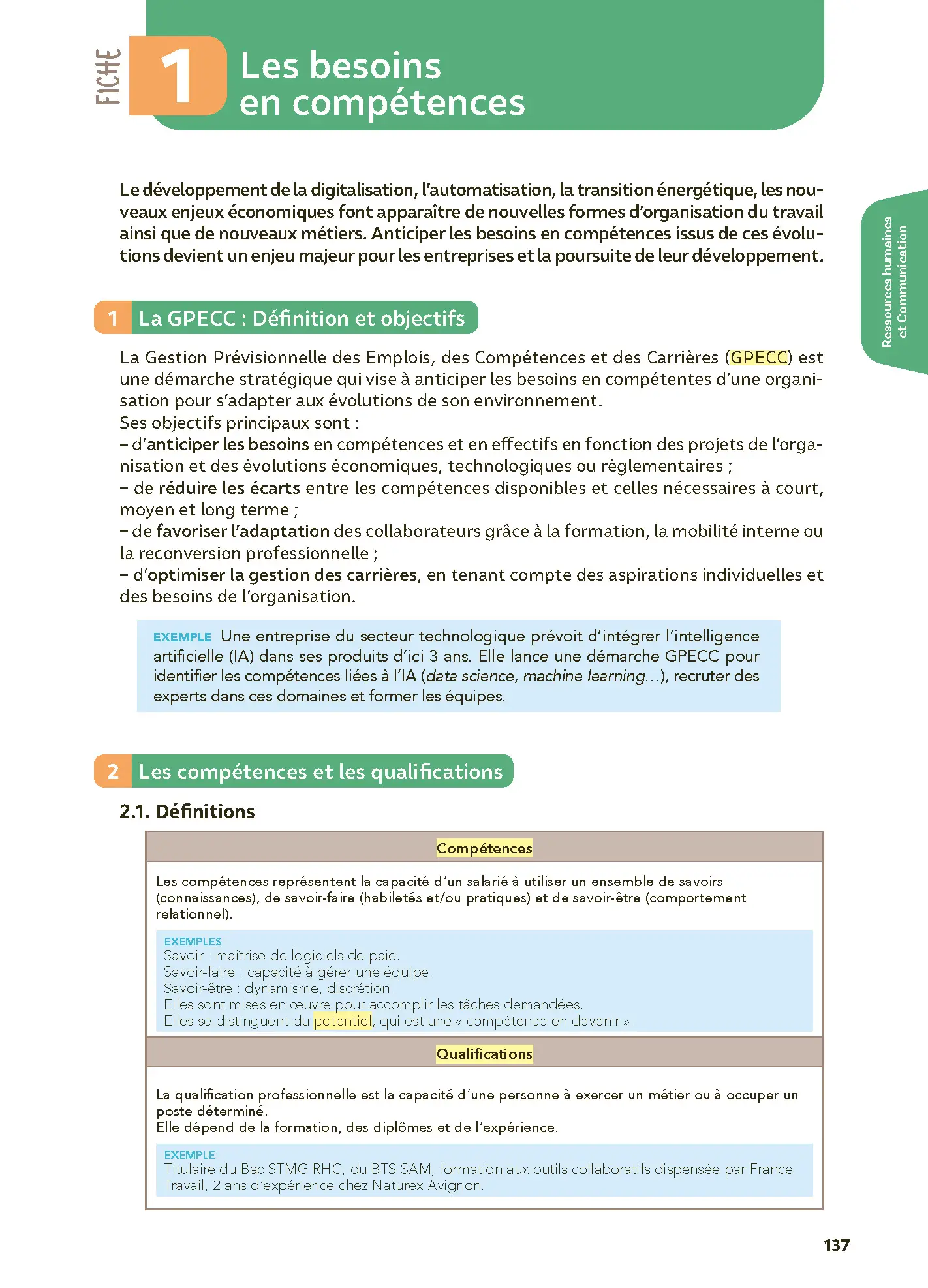 Bac STMG Ressources humaines et Communication Tle + Spécialités 1re - Toutes les matières - Réflexe - 2026 - Livre parascolaire - 9782095053659 - page intérieure 003
