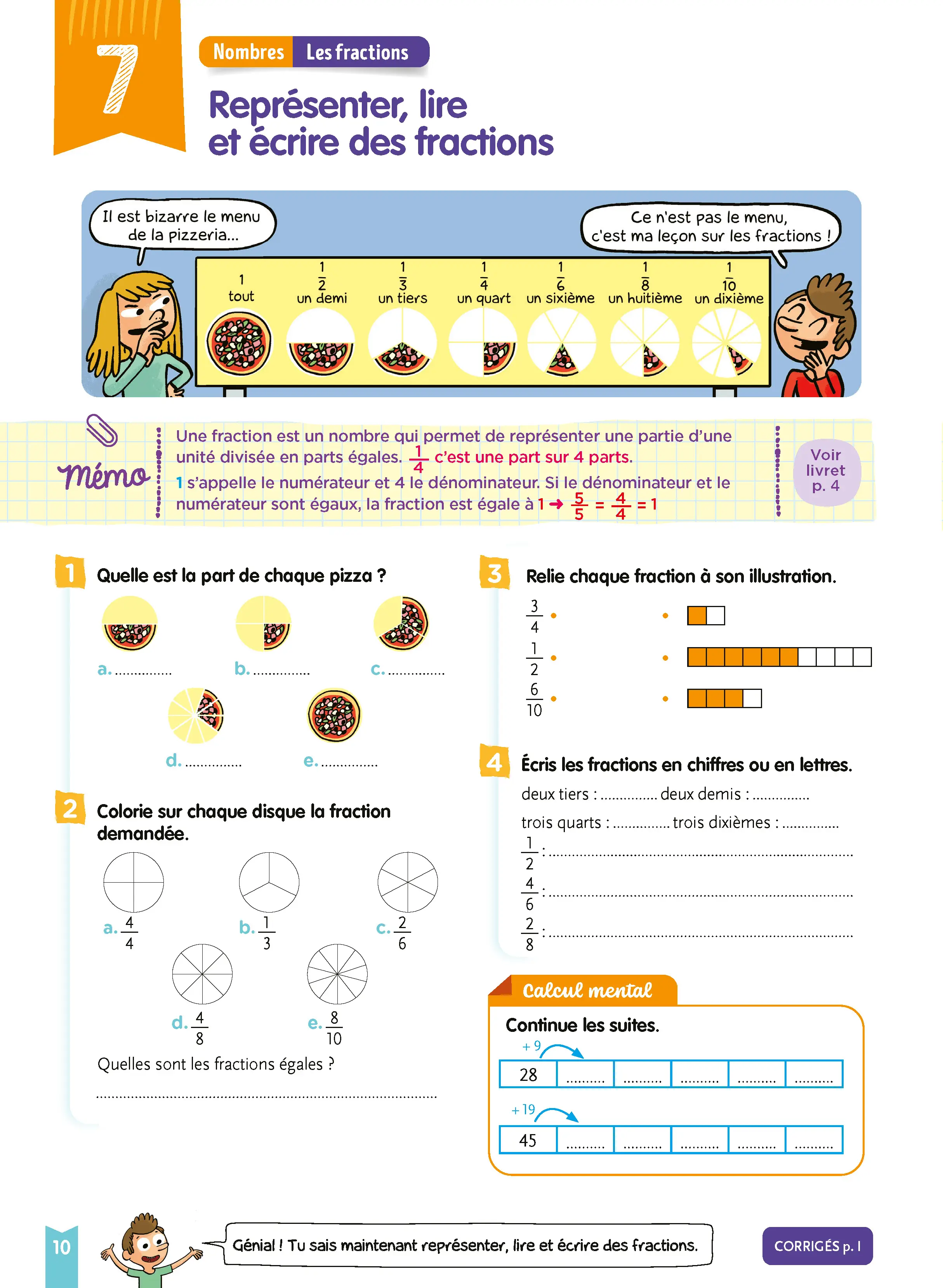 Je comprends tout - Maths CE2 8-9 ans - Cahier d'exercices complet avec 300 exercices et tables de multiplication - Tout-en-un - 9782095054199 - page intérieure 003