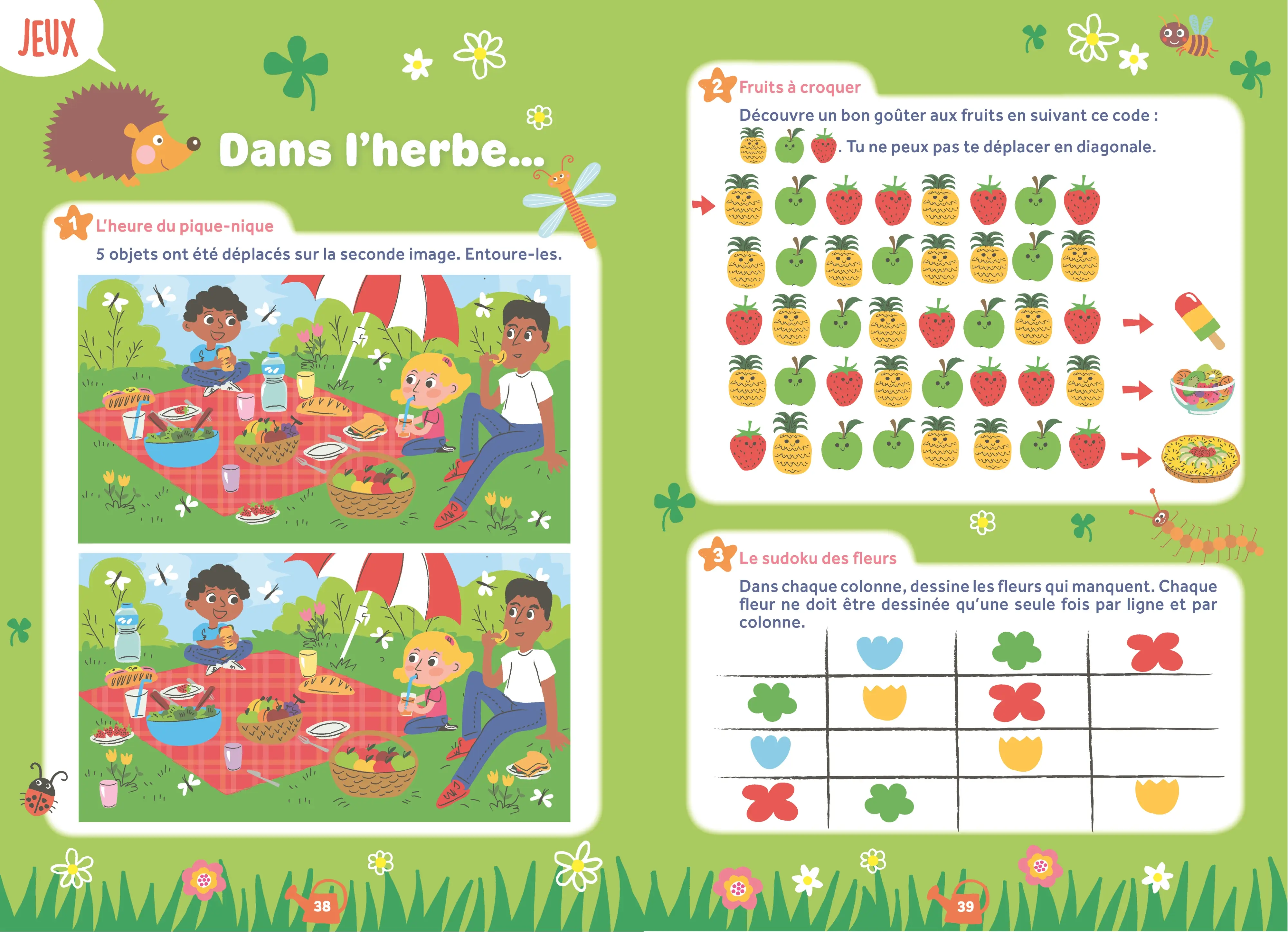 Cahier de vacances 2026 de la GS vers le CP (5-6 ans) - Lecture, Ecriture, Maths, Anglais / Nouveaux programmes 2026 - Nathan vacances - Cahier de vacances - 9782095063498 - page intérieure 003