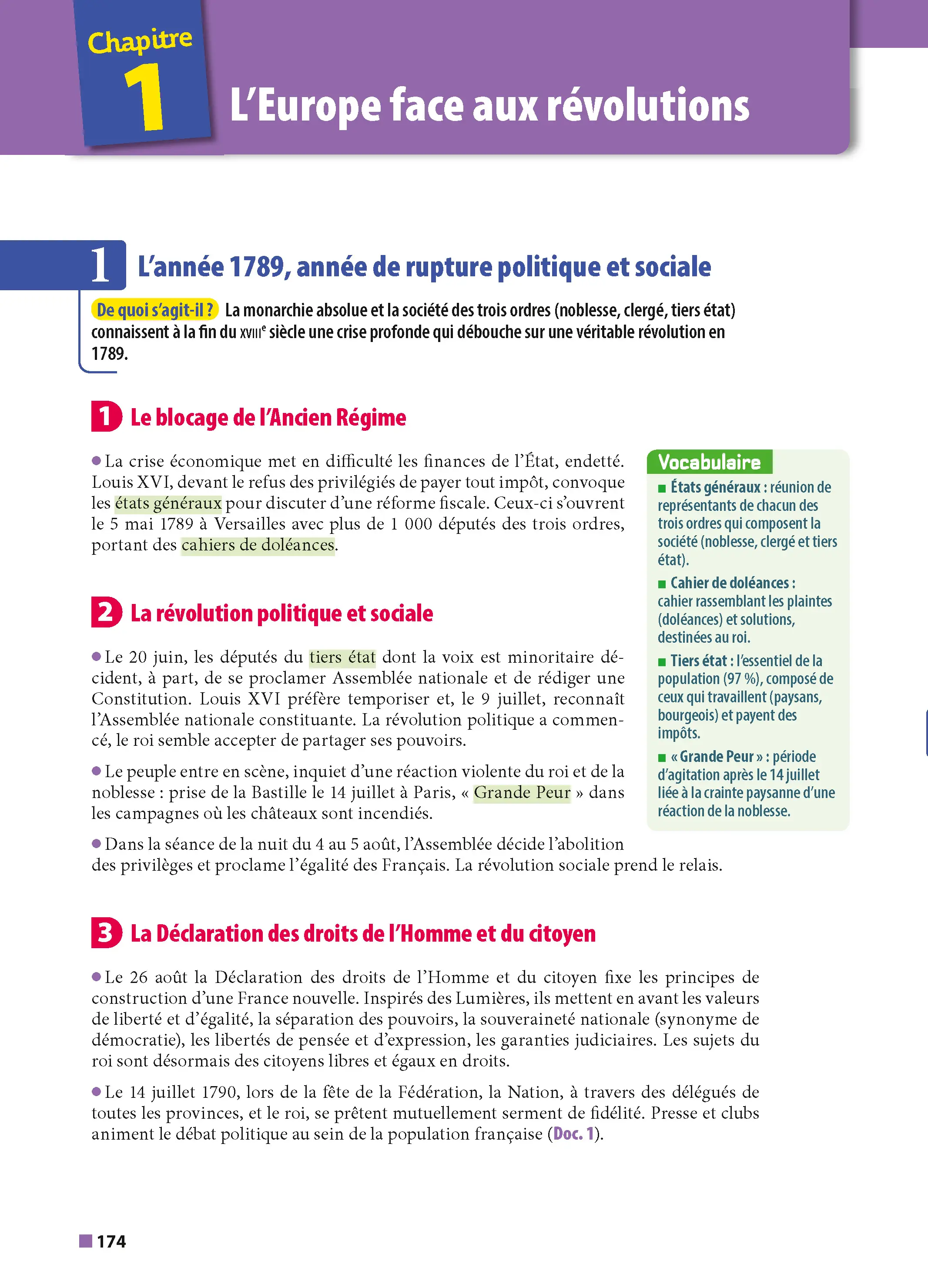 ABC Tout en un 1re - Toutes les matières du tronc commun Première 2026-2027 - Français, Enseignement scientifique et Maths, Histoire-Géographie, Anglais, Espagnol - Livre de cours, méthode et exercices - 9782095063825 - page intérieure 003