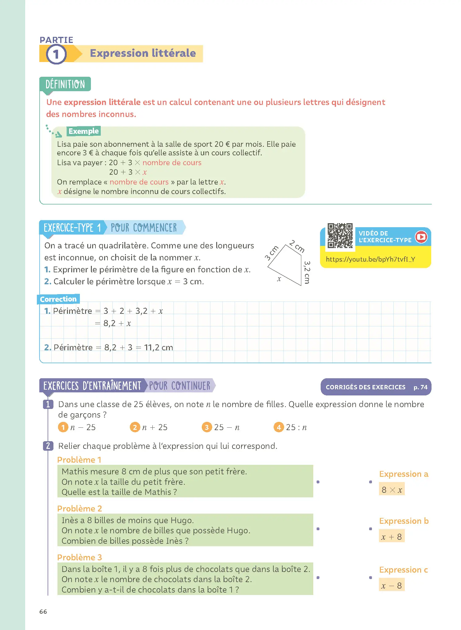 Maths 5e avec Yvan & Florie Monka - Le livre de ma chaîne Youtube - Programme de Cinquième 2026-2027 - Livre de cours, méthode et exercices - 9782095063863 - page intérieure 003