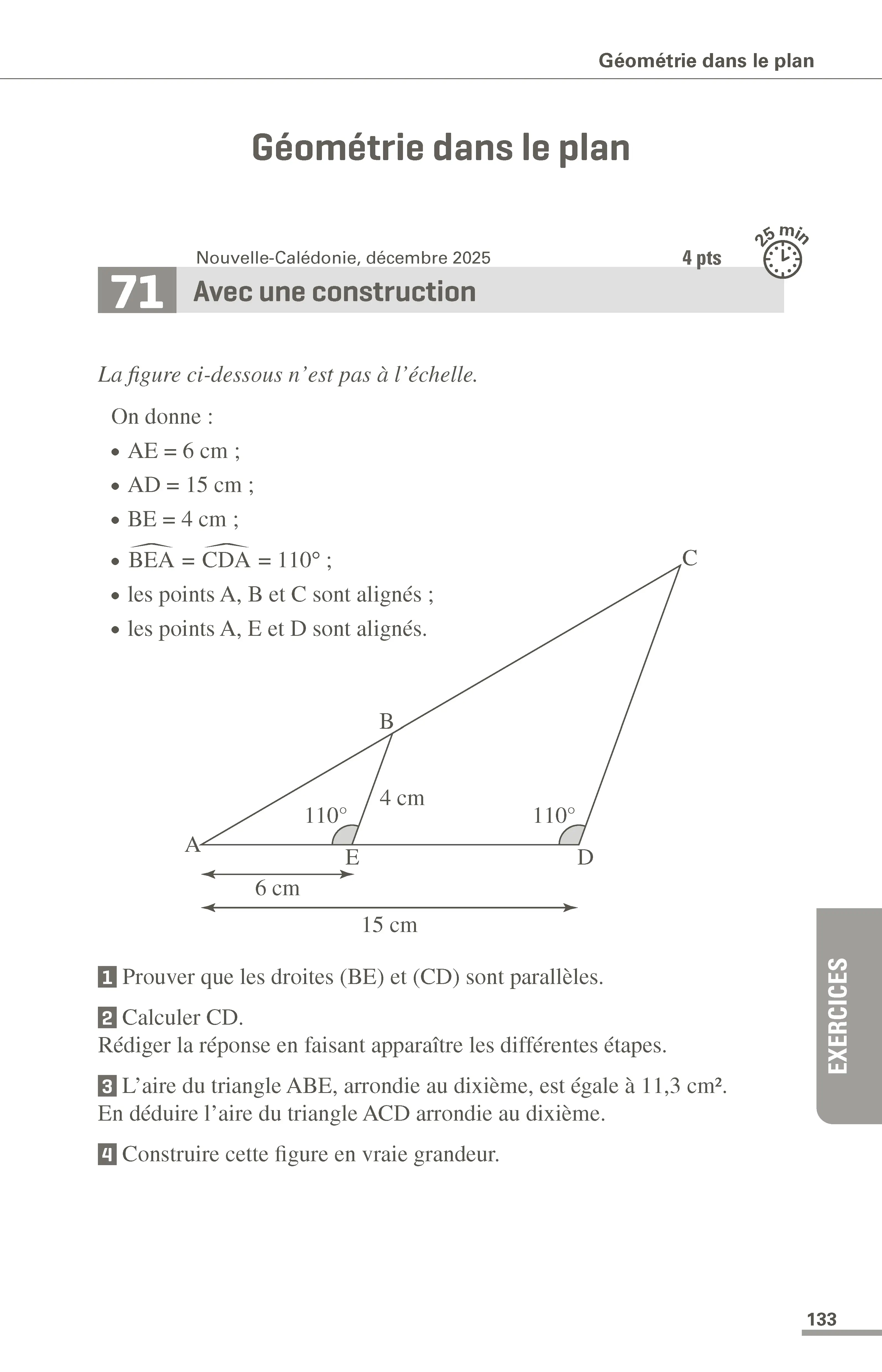  Annales ABC du Brevet 2027 - Maths 3e - 155 sujets non corrigés dont Brevet 2026, automatismes, fiches de révision et méthodologie de l'épreuve - Annales - 9782095064952 - page intérieure 003