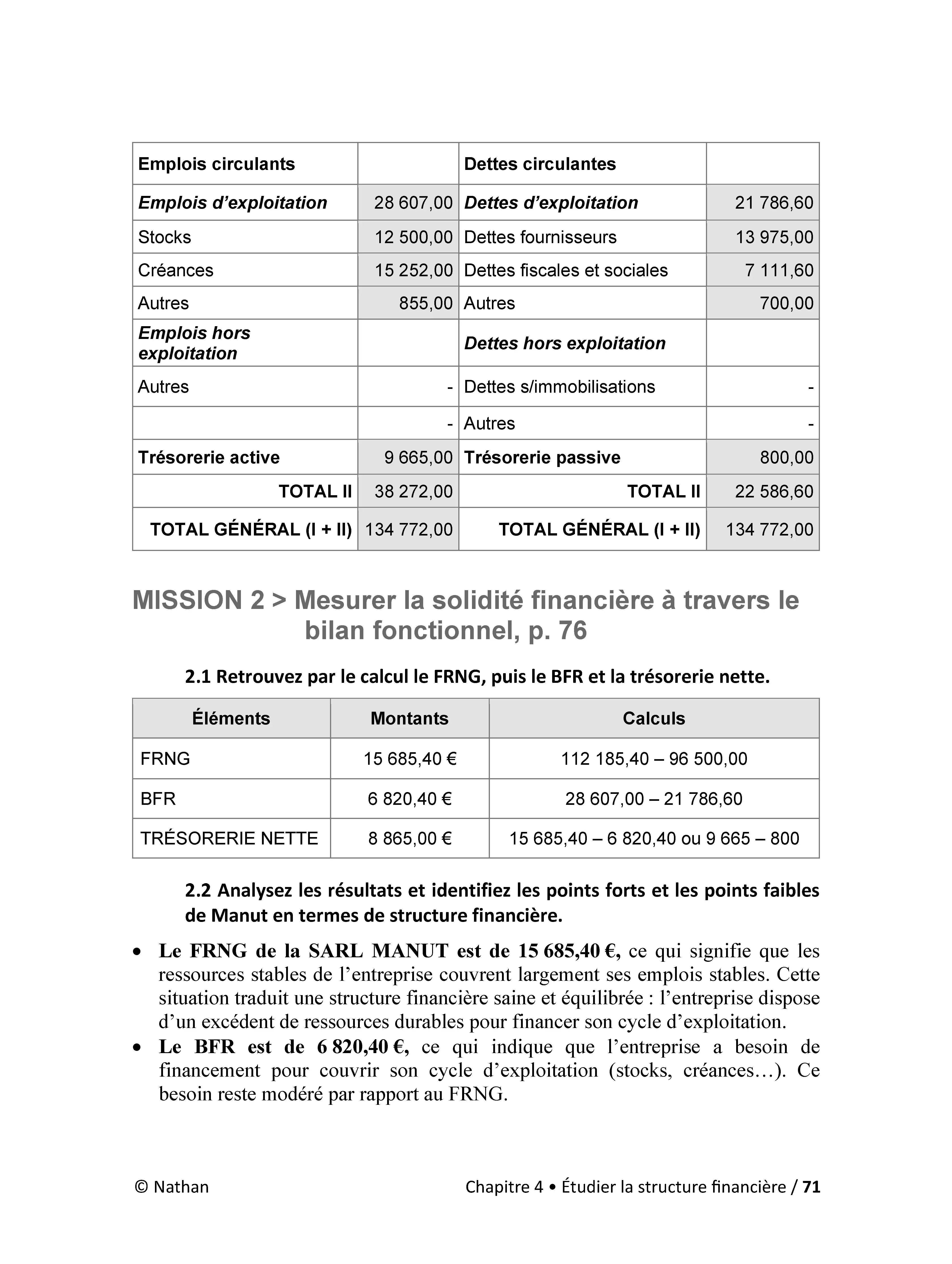 DCG 6 Finance d'entreprise - Corrigés des applications - Nouveau programme 2026 - Livre - 9782095066895 - page intérieure 003
