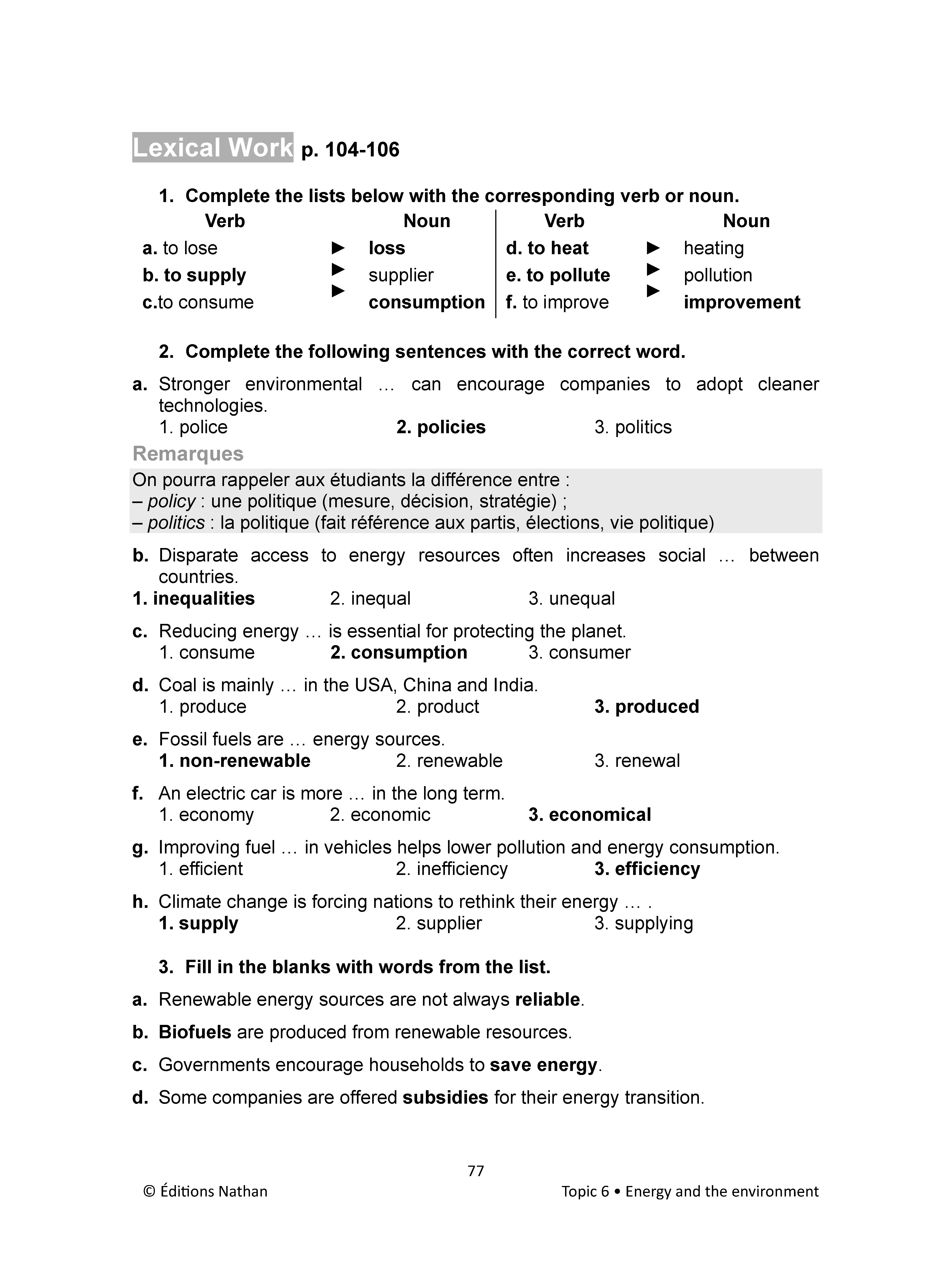 DCG 12 Anglais des affaires - Corrigés des applications - Nouveau programme 2026 - Livre - 9782095067281 - page intérieure 003