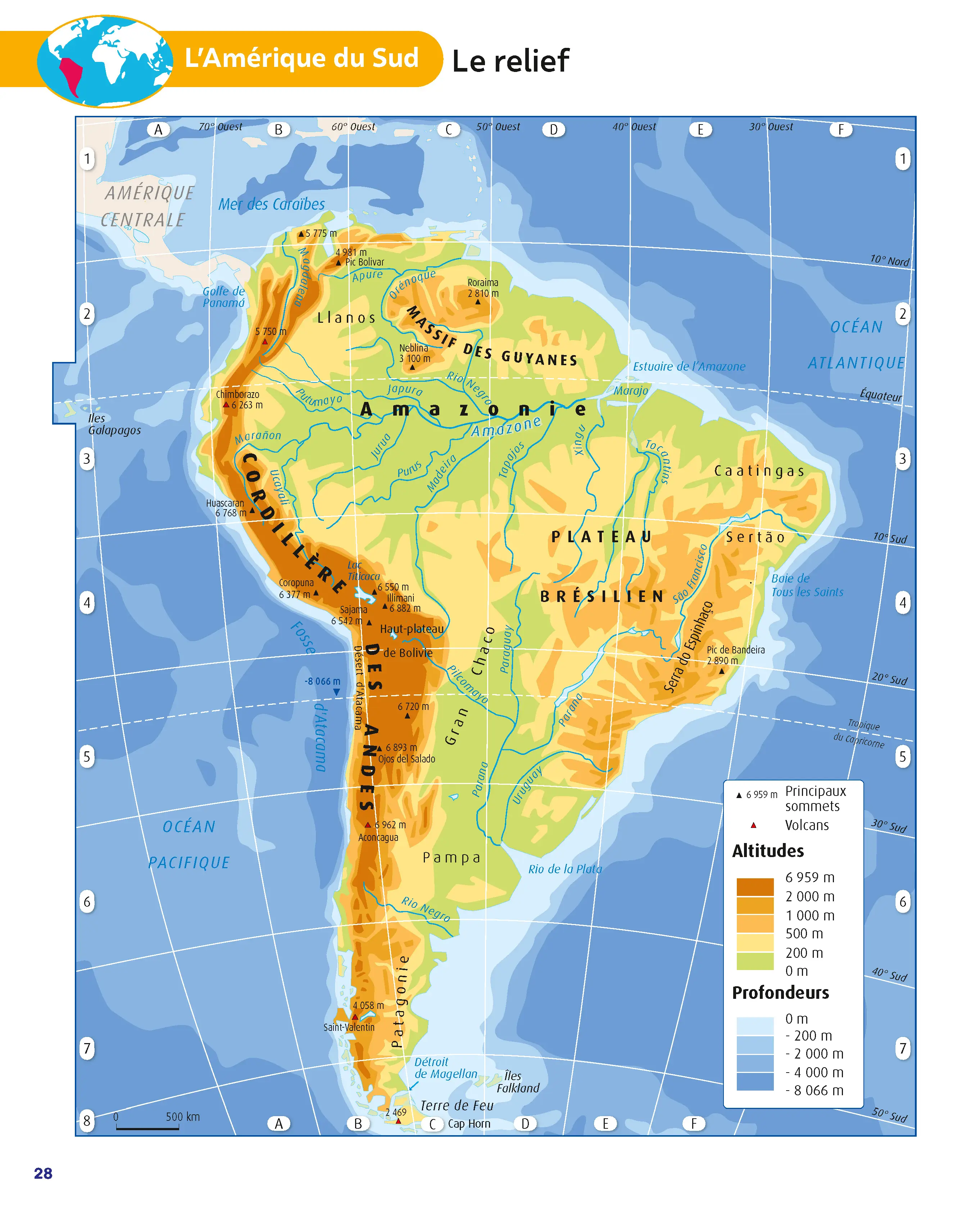 L'Atlas Nathan des 10-15 ans - Édition actualisée 2026-2027 | Atlas géographie collège, cartes du monde, France, Europe | Apprendre à lire une carte -  - 9782095067359 - page intérieure 003
