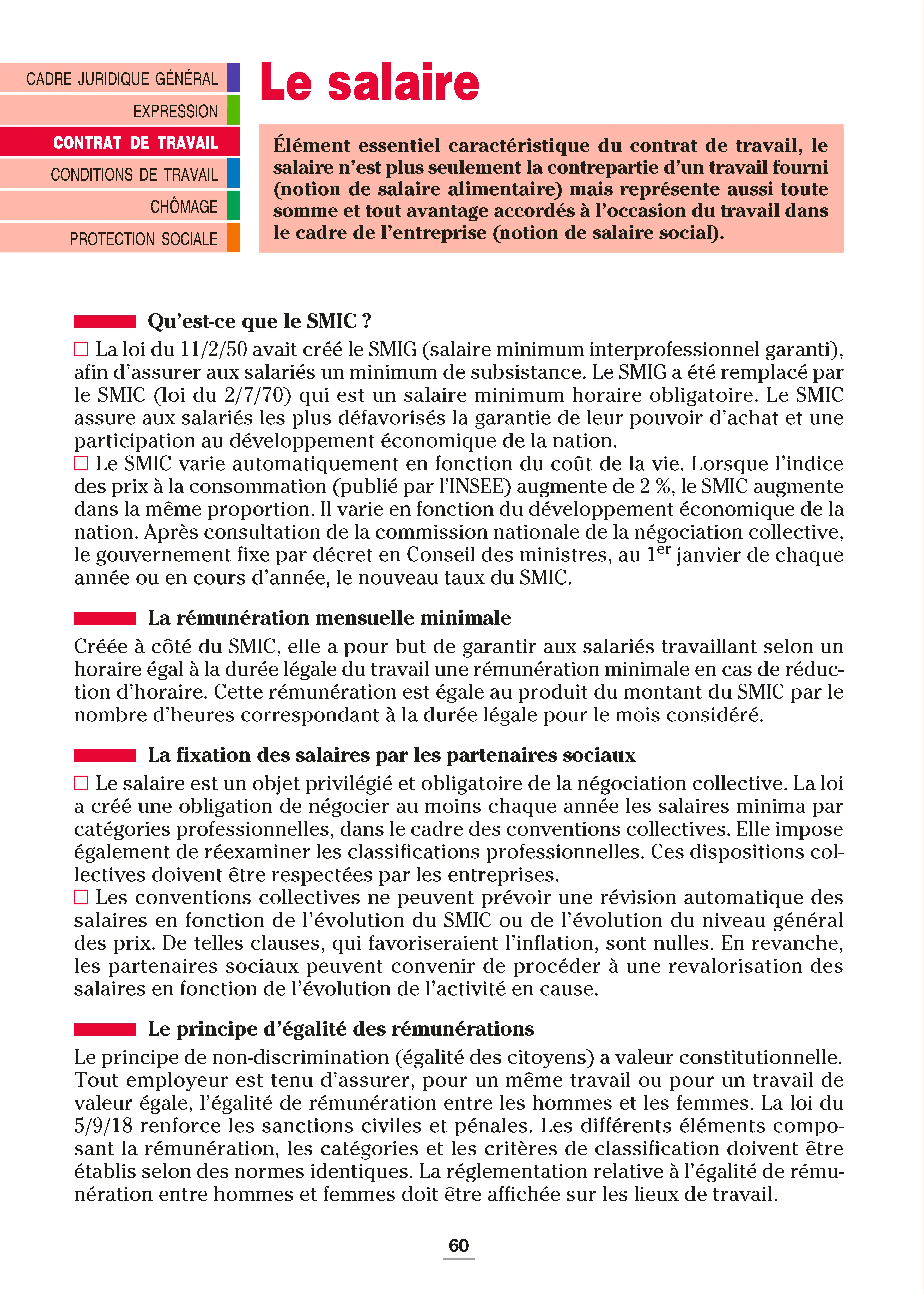 La législation du travail - Repères pratiques : Contrat de travail, droit social, conditions de travail et protection sociale - Livre - 9782095072117 - page intérieure 003