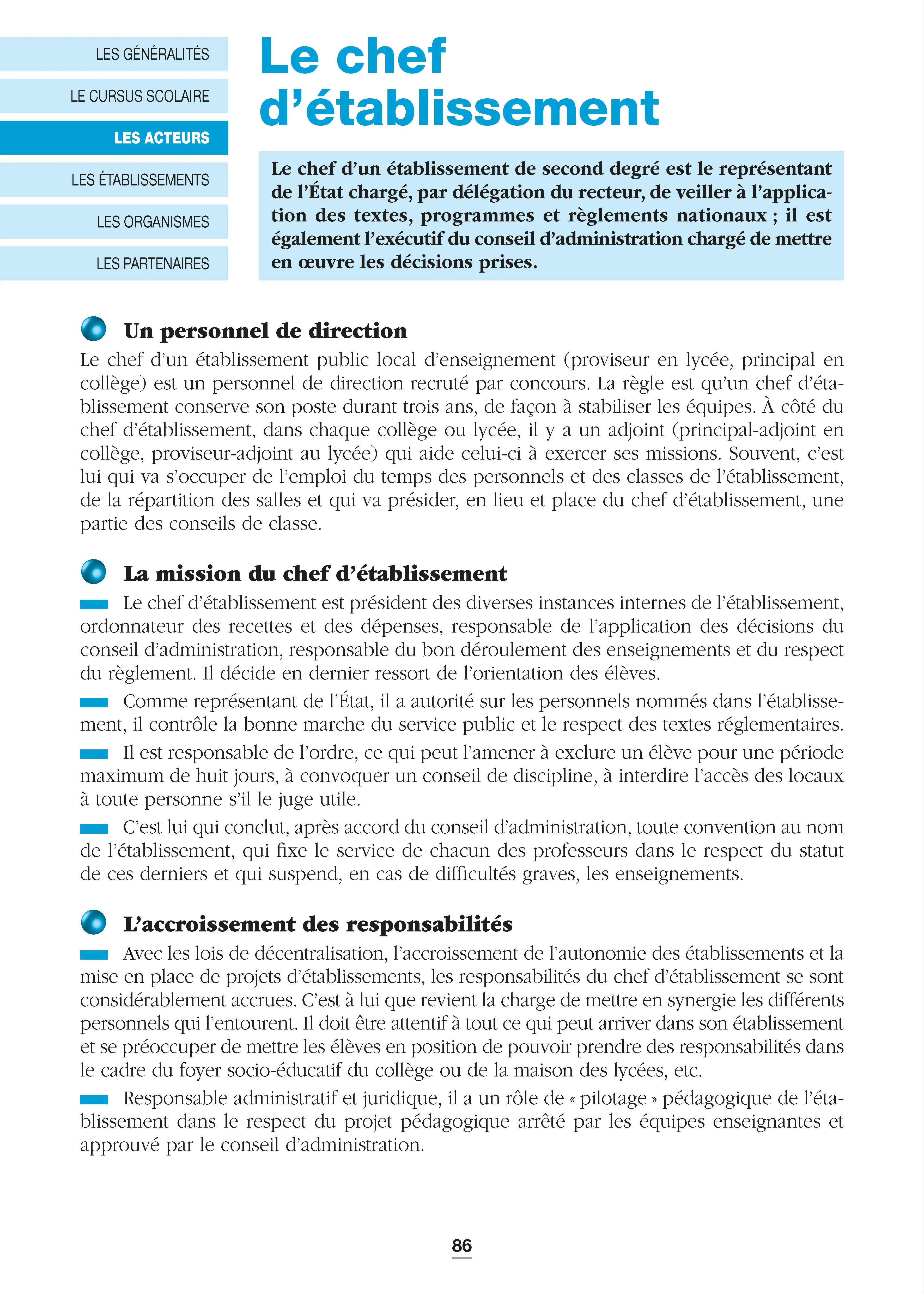 Le système éducatif français - Repères pratiques : Organisation de l'école, enseignement, concours et enjeux éducatifs - Livre - 9782095072148 - page intérieure 003
