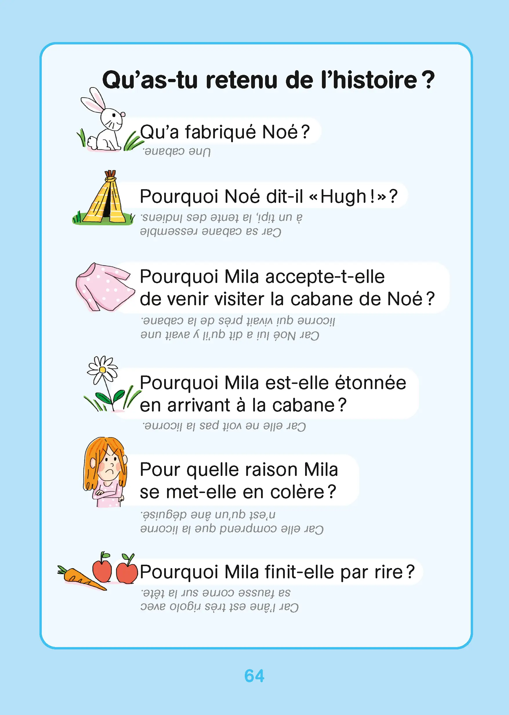 Regarde je lis avec Mila et Noé ! Vive les jeux, Niveau 1 - 4 histoires à partir de 5 ans - Roman - 9782095045616 - page intérieure 004