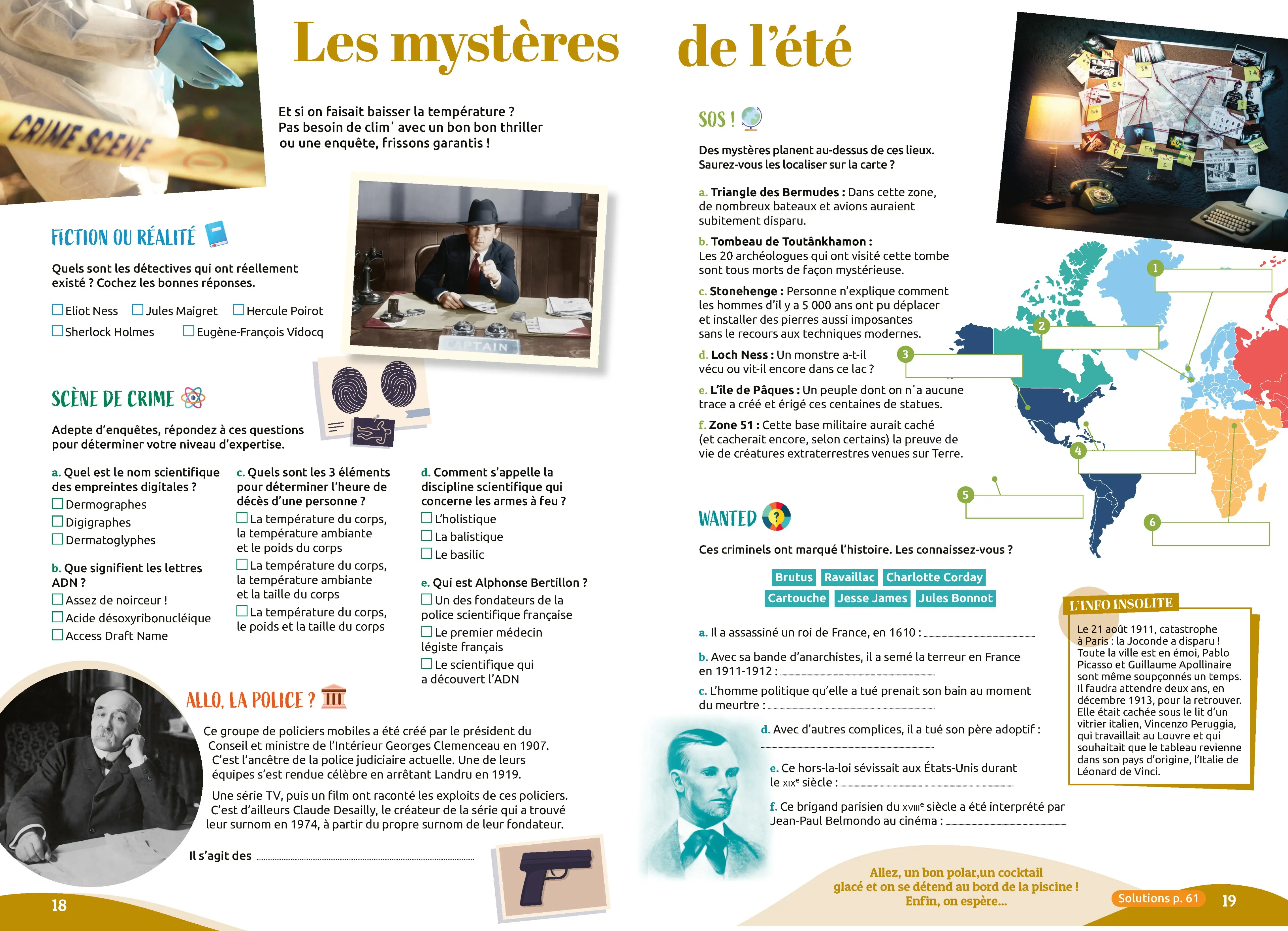 Cahier de vacances adultes 2026 - Spécial Culture générale - 140 jeux et quiz pour se cultiver en s'amusant tout l'été ! - Cahier de vacances - 9782095048143 - page intérieure 004