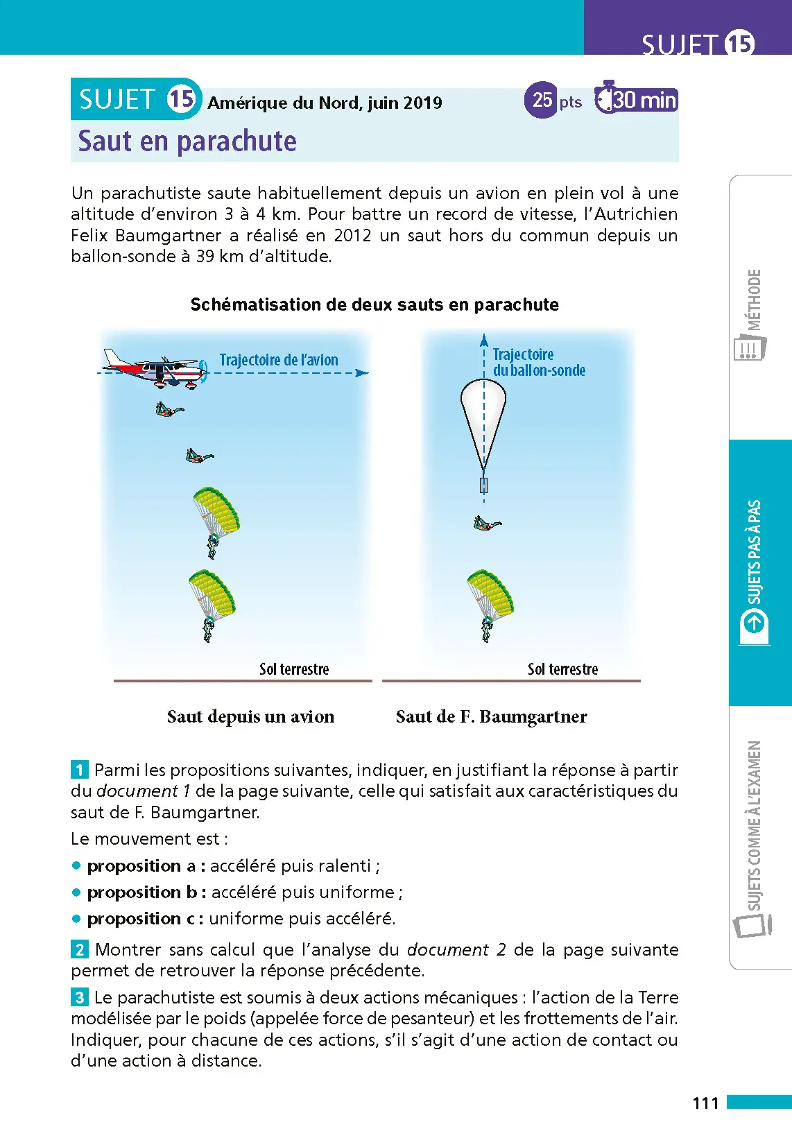 Annales ABC du Brevet 2026 - Physique-Chimie - SVT - Technologie 3e - Sujets et corrigés + fiches de révisions - Livre parascolaire - 9782095050245 - page intérieure 004