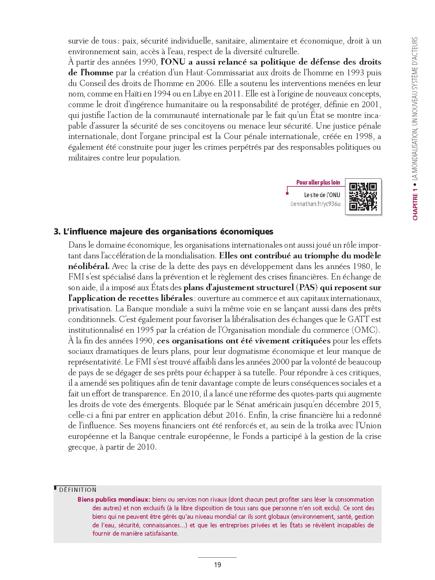 La Mondialisation Contemporaine - Rapports de force et enjeux - Prépa ECG - Nouveaux continents - Ouvrage de référence - 9782095051693 - page intérieure 004