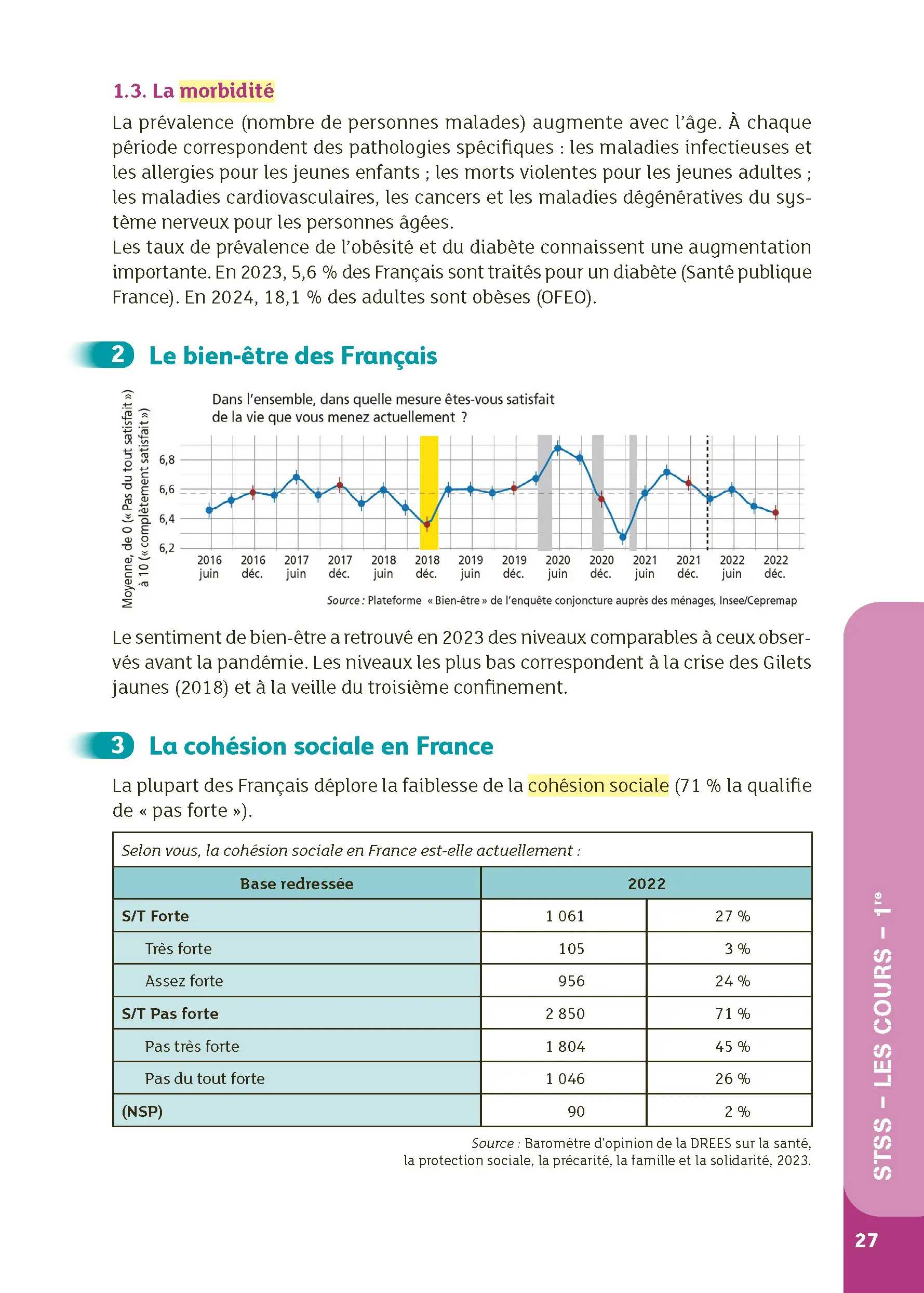 Guide Bac ST2S - Spécialité Sciences et Techniques Sanitaires et Sociales 1re/ Tle - Réflexe -  - 9782095054472 - page intérieure 004