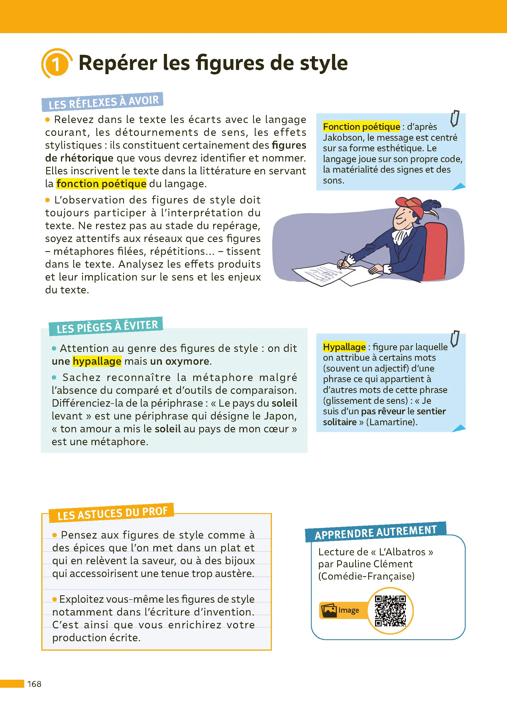 Français 1re - ABC Réussite - Bac 2027 - Enseignement commun Première - Cours, Méthode, Exercices et et corrigés guidés + les 12 oeuvres du Bac - Livre de cours, méthode et exercices - 9782095063108 - page intérieure 004