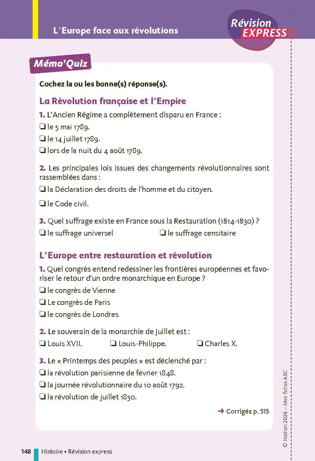 Toutes les matières du tronc commun Première - Ma Compil fiches BAC - Bac 2027 - Français, Histoire-Géographie, Enseignement scientifique et Maths, Anglais, Espagnol, Allemand 1re -  - 9782095063856 - page intérieure 004